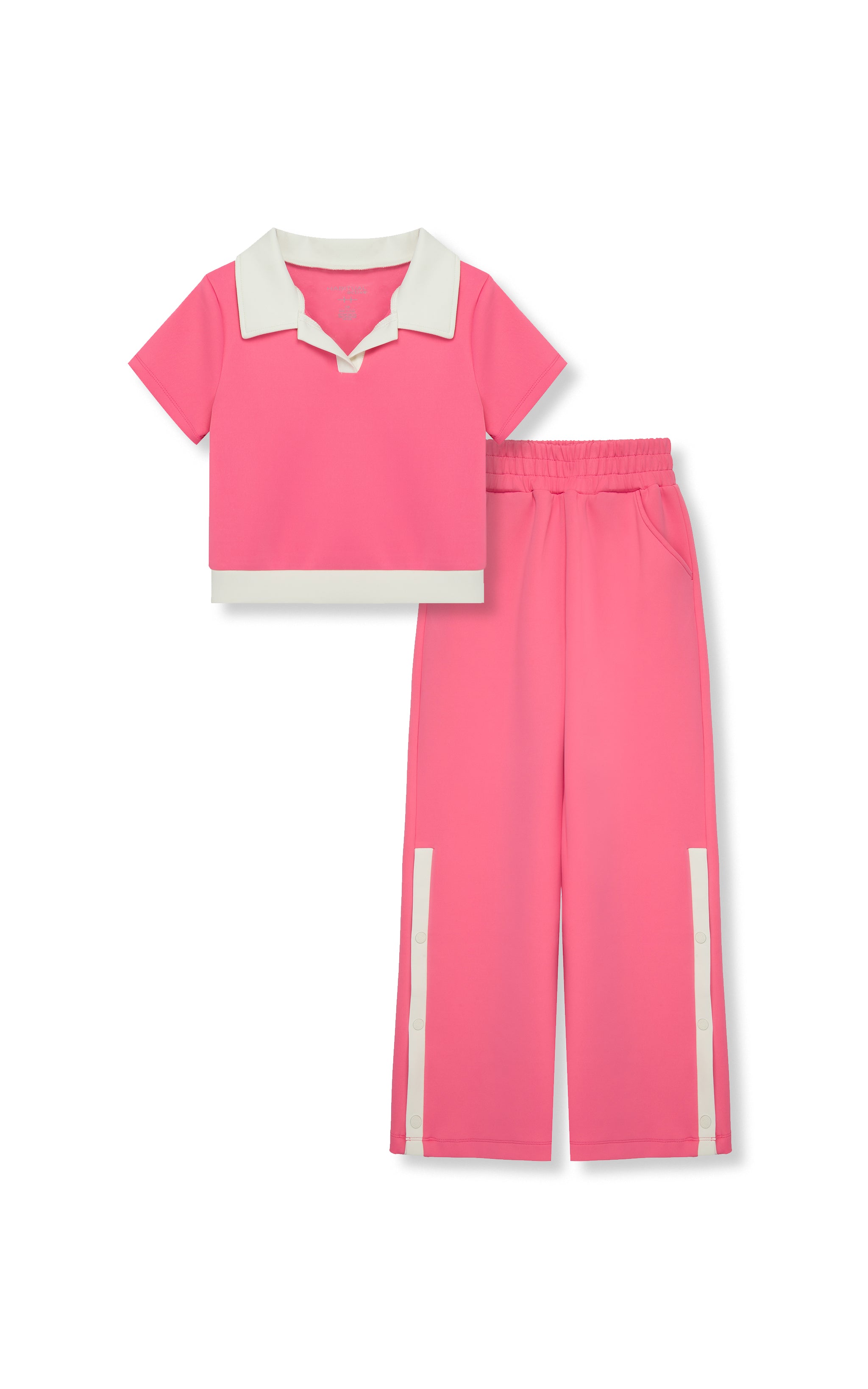 Deals Girls polo pants set