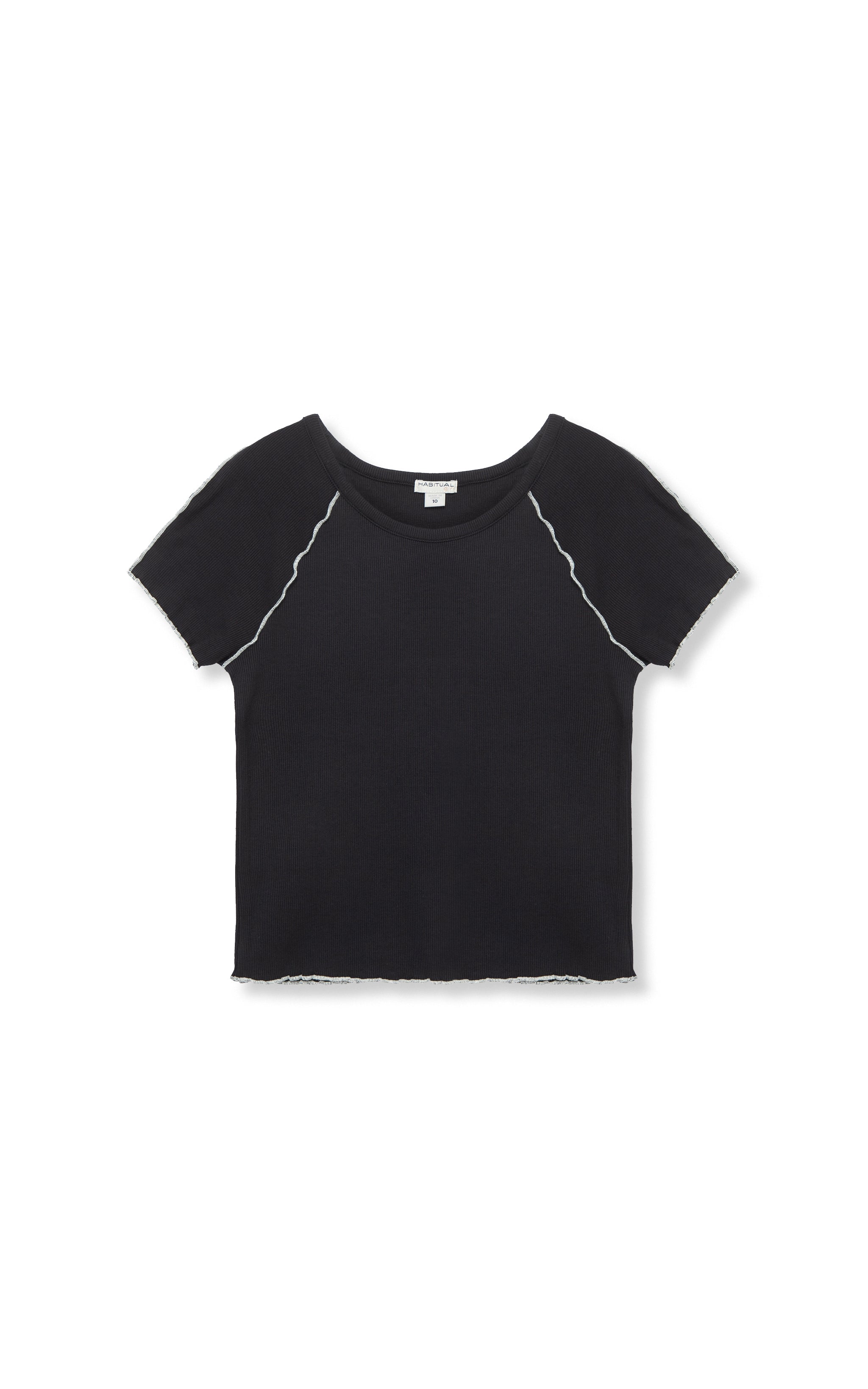 Lettuce Edge Rib T-Shirt | 7-16