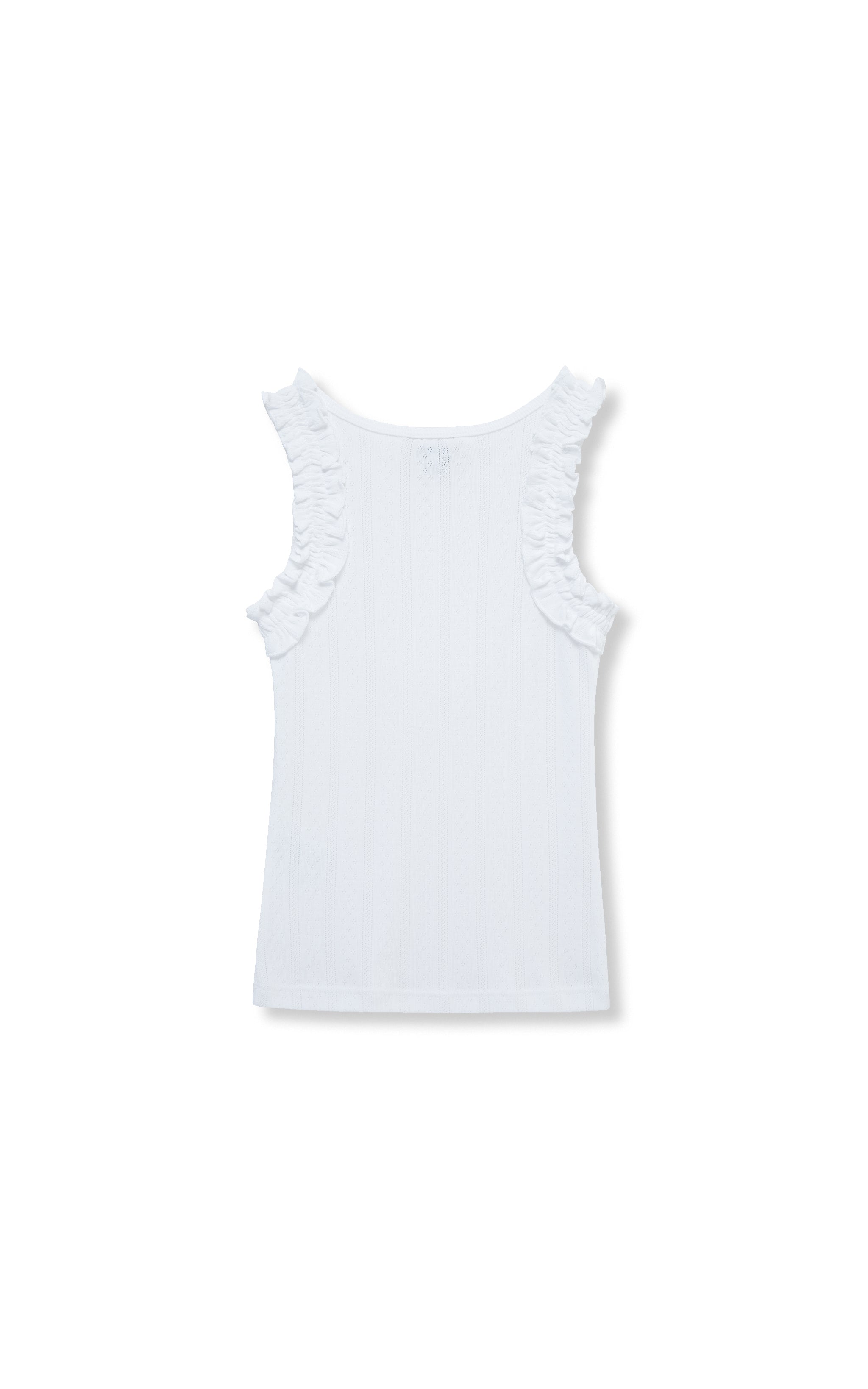 Ruched Sleeve Tank Top | 7-16