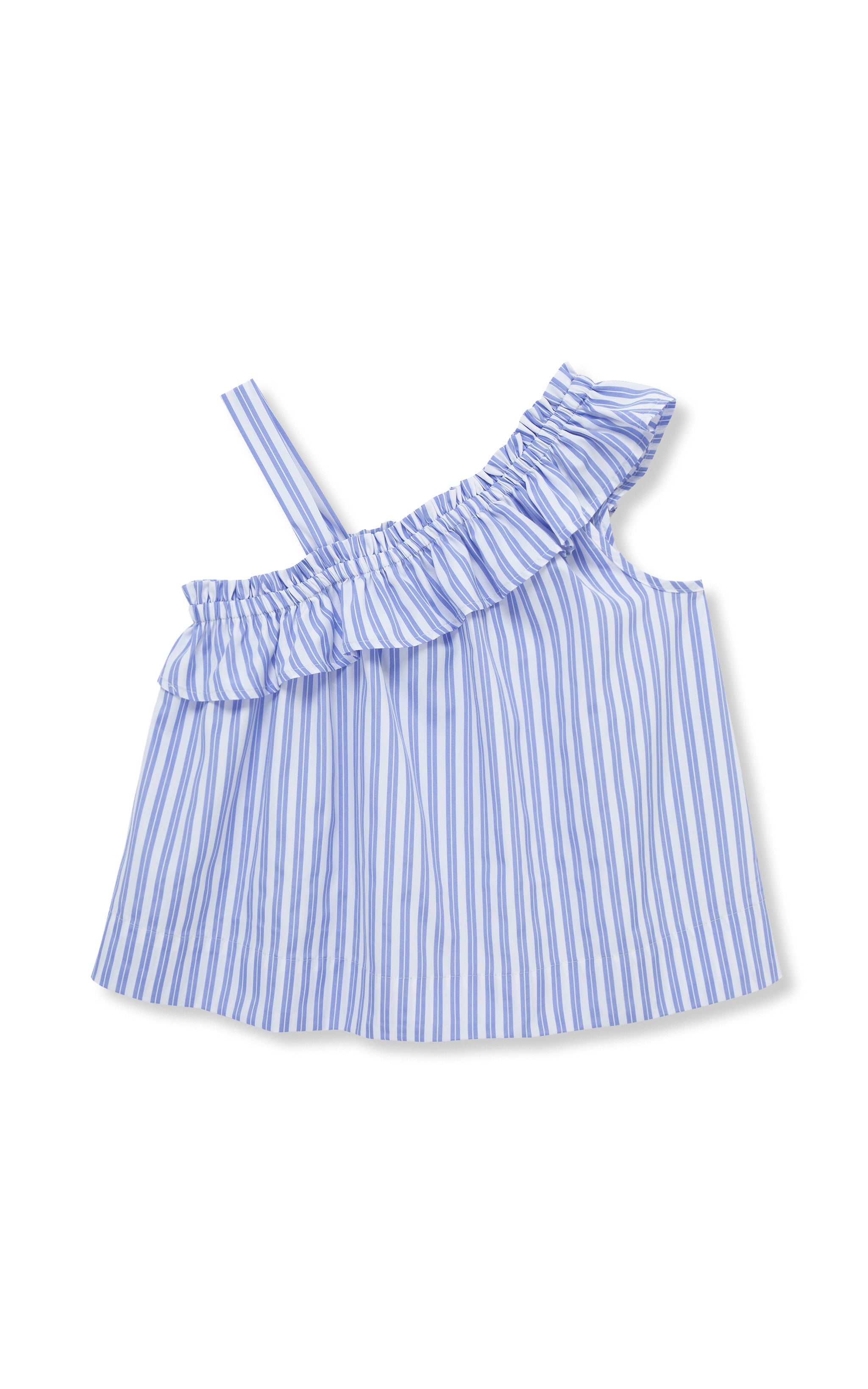 One Shoulder Ruffle Top | 7-16