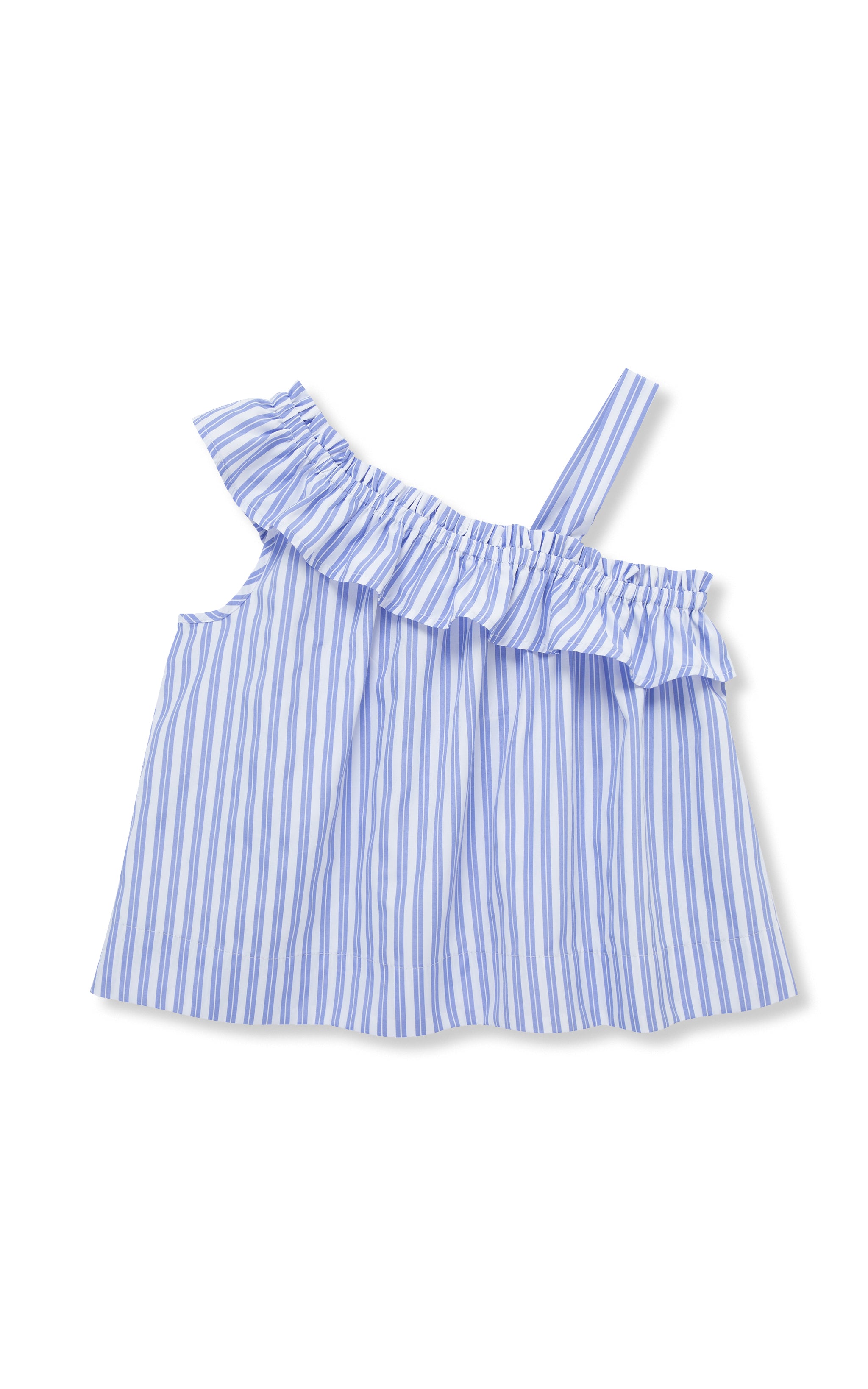 One Shoulder Ruffle Top | 7-16