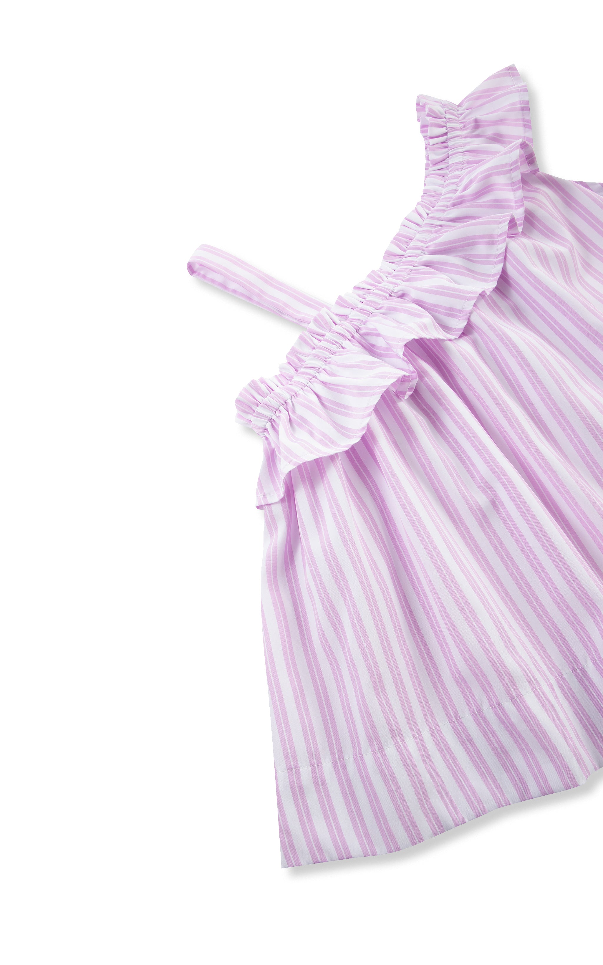 One Shoulder Ruffle Top | 7-16