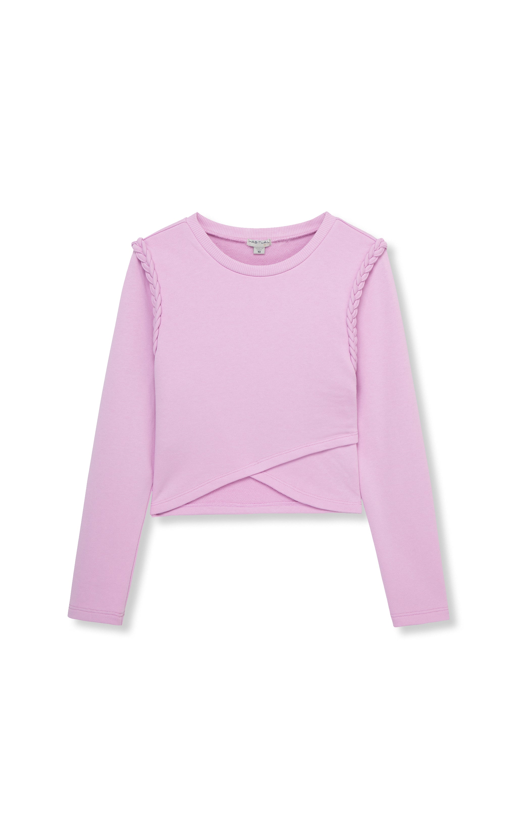 Braided Trim Crossover Top | 7-16