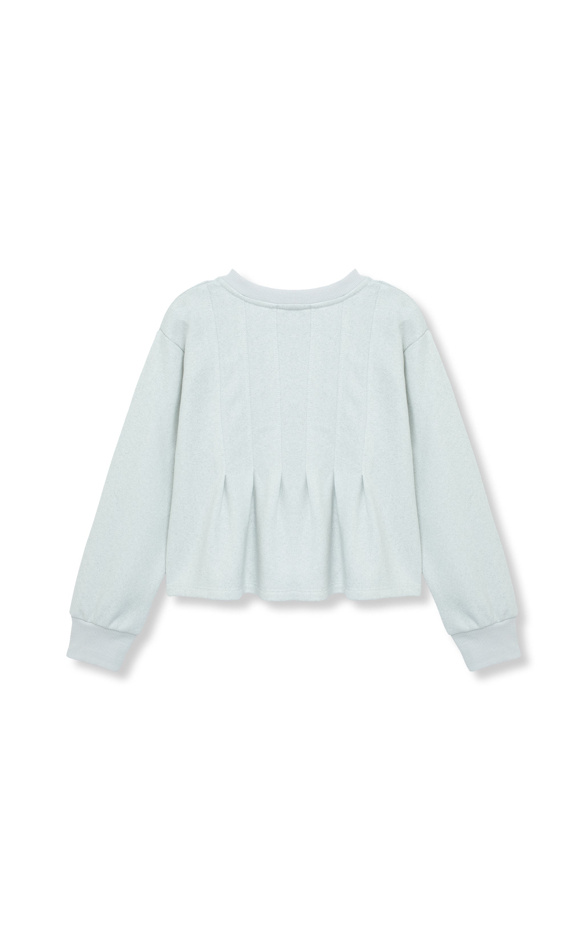 Tucked Metallic Sweatshirt | 7-16