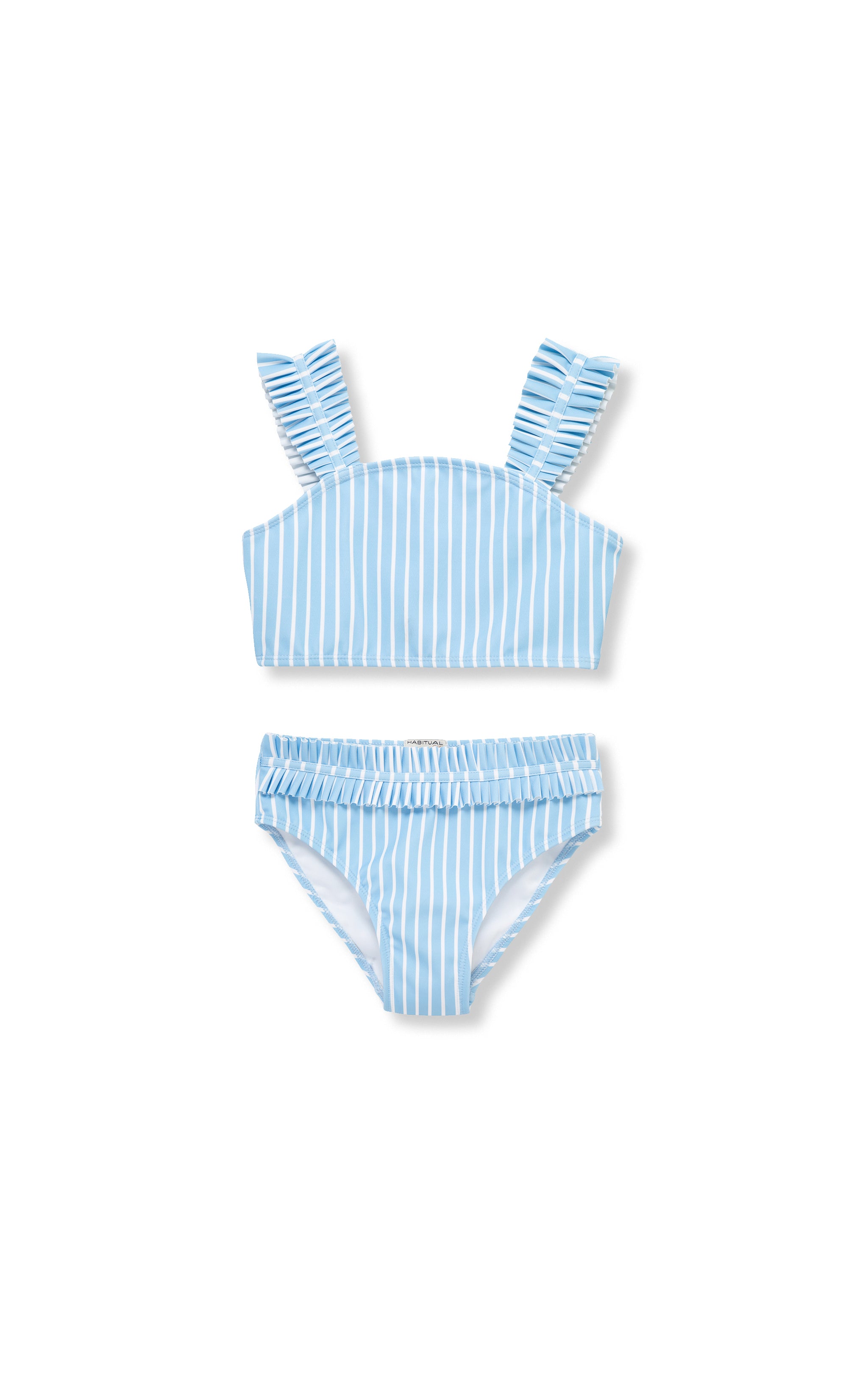 Stripe Two Piece Swimsuit | 7-16