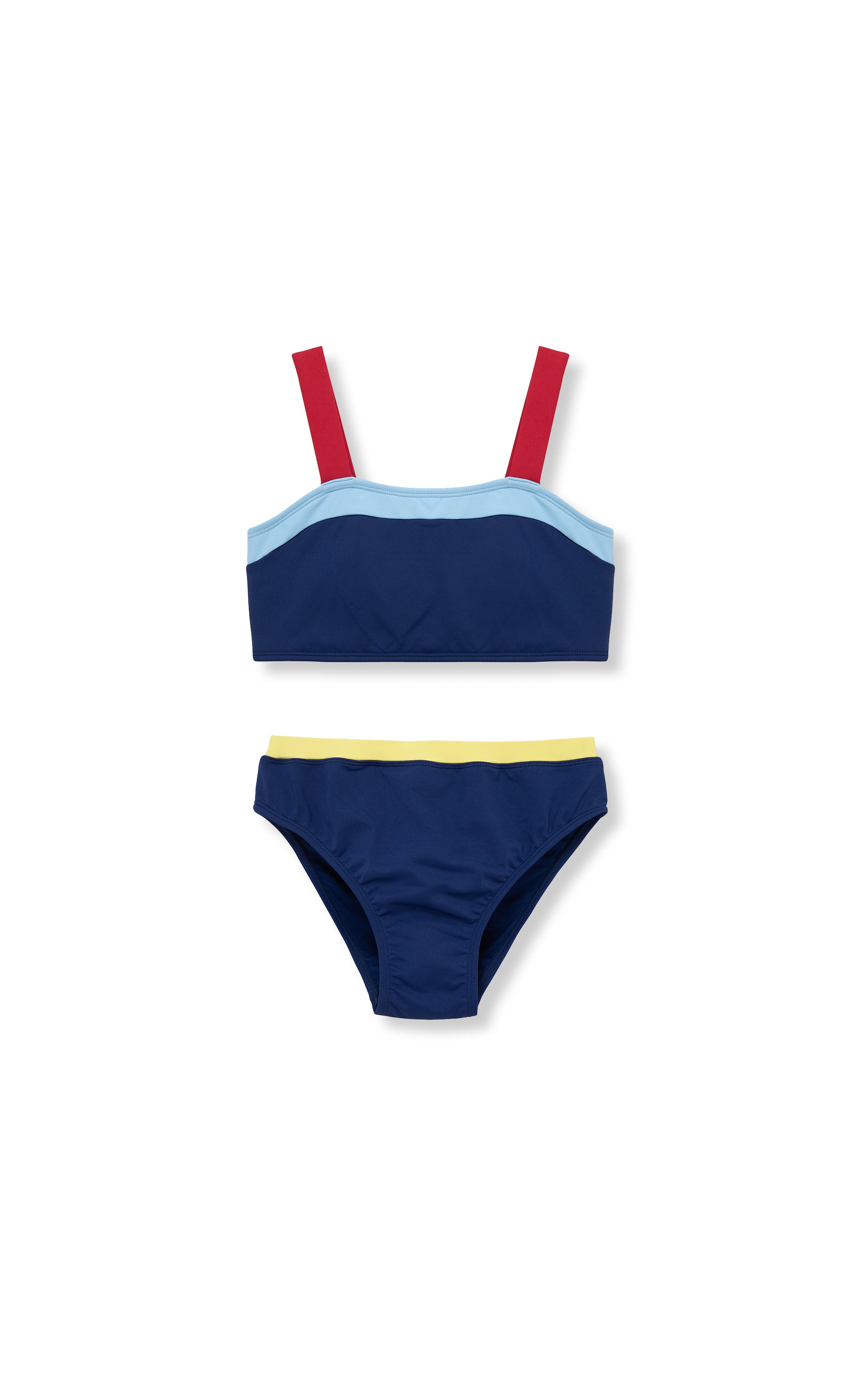 Colorblock Two Piece Swimsuit | 7-16