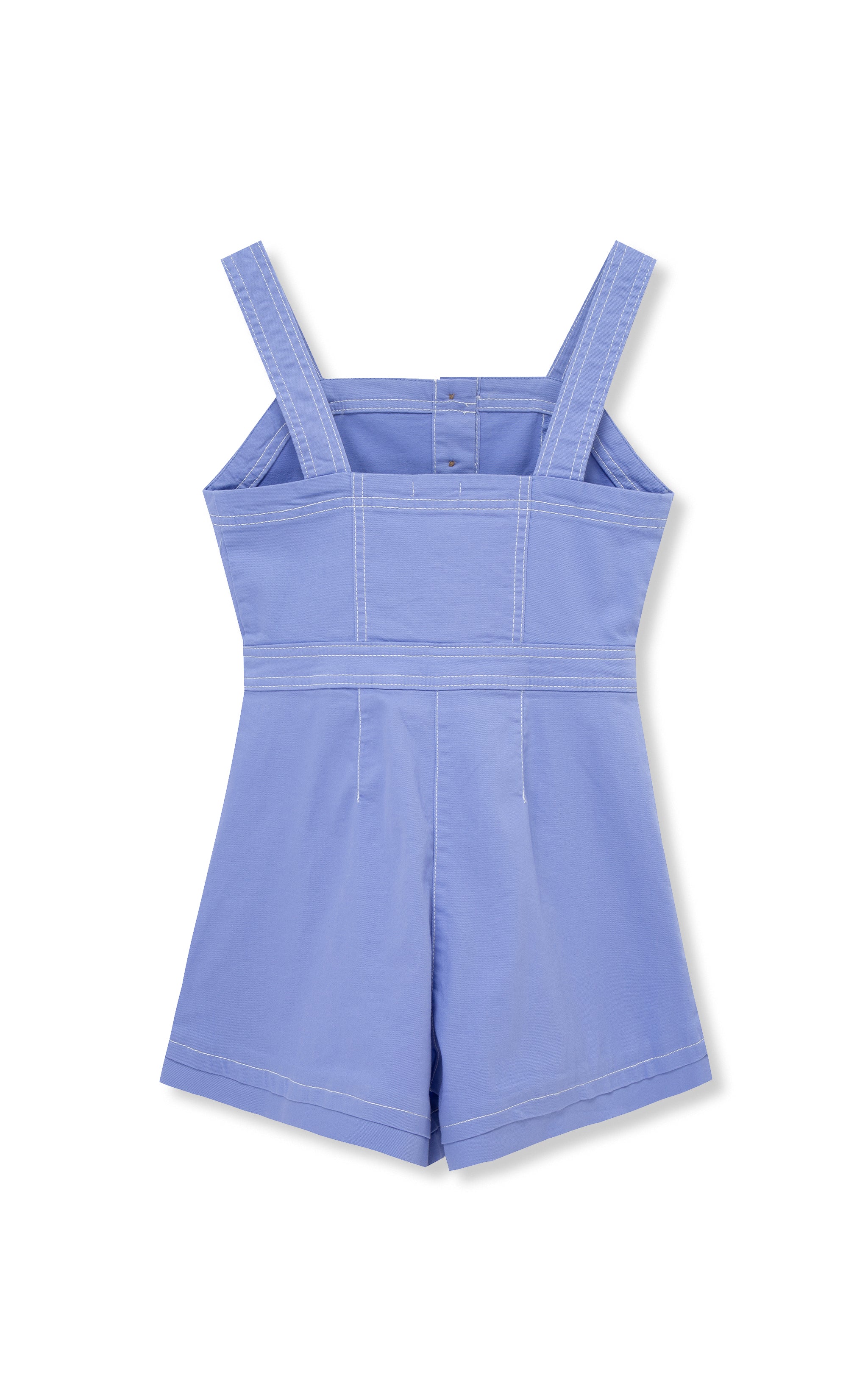 Button Front Romper | 7-16