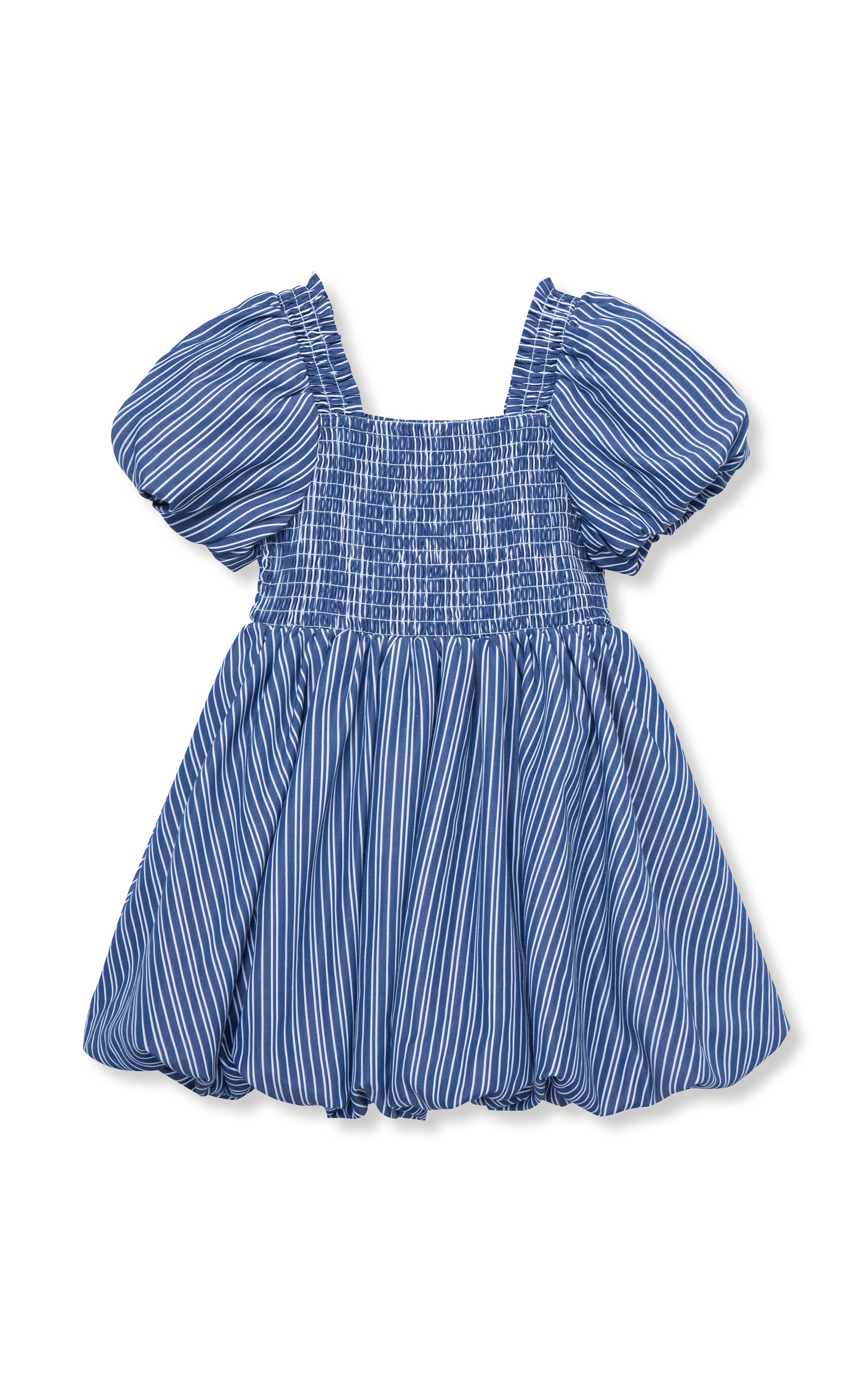 Stripe Puff Sleeve Bubble Dress | 2-6