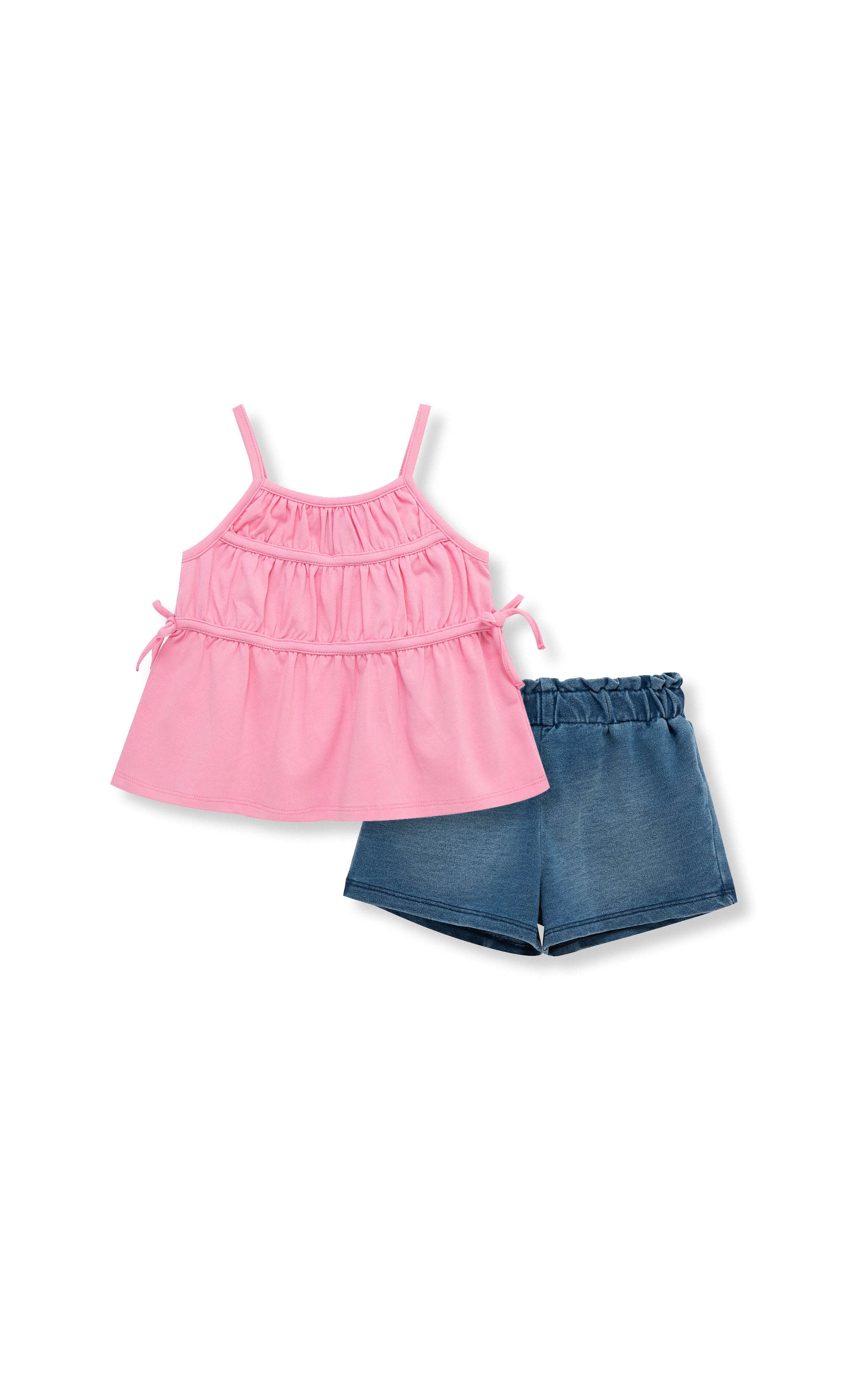 Tank and Denim Short Set | 12-24M