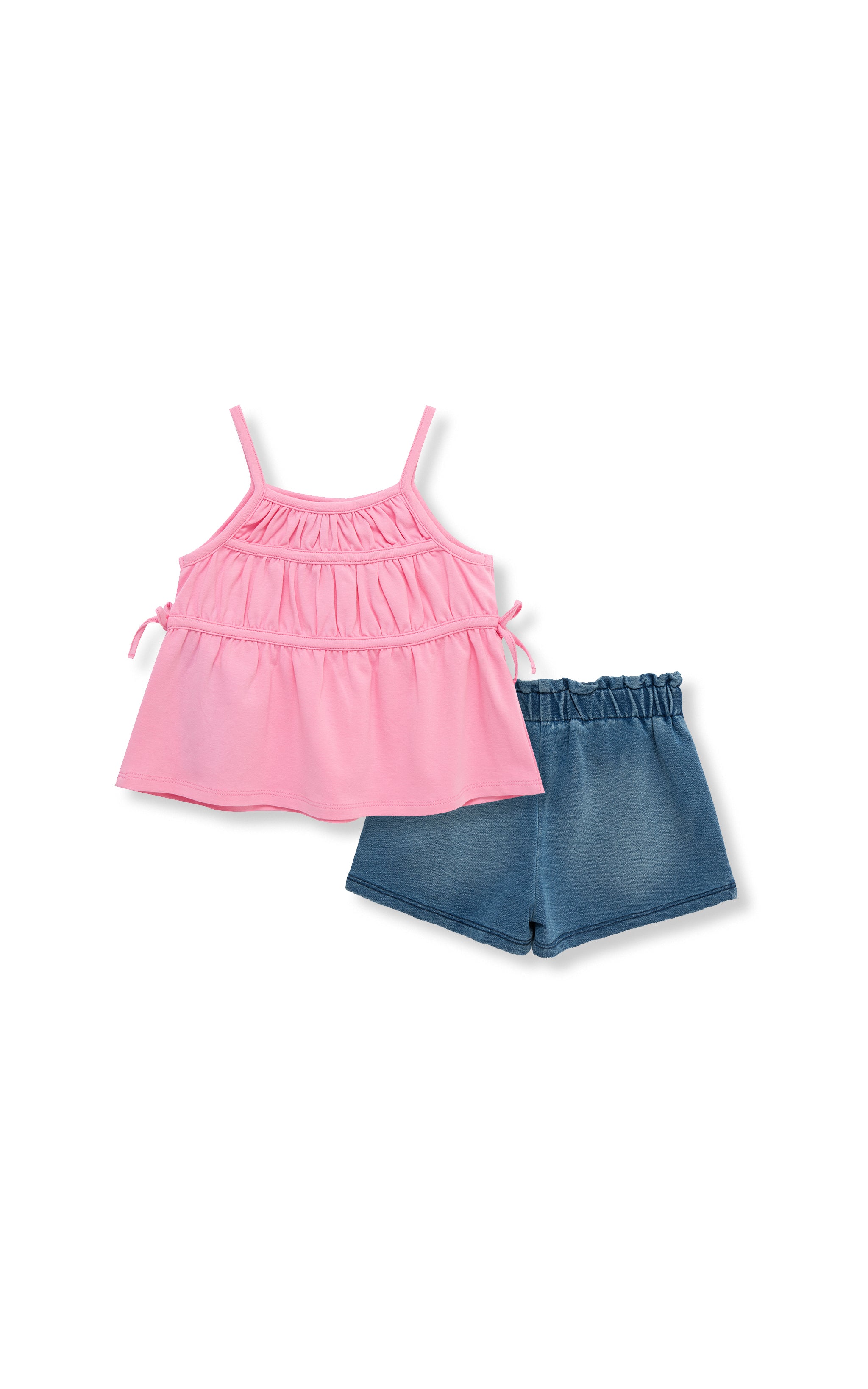 Tank and Denim Short Set | 12-24M