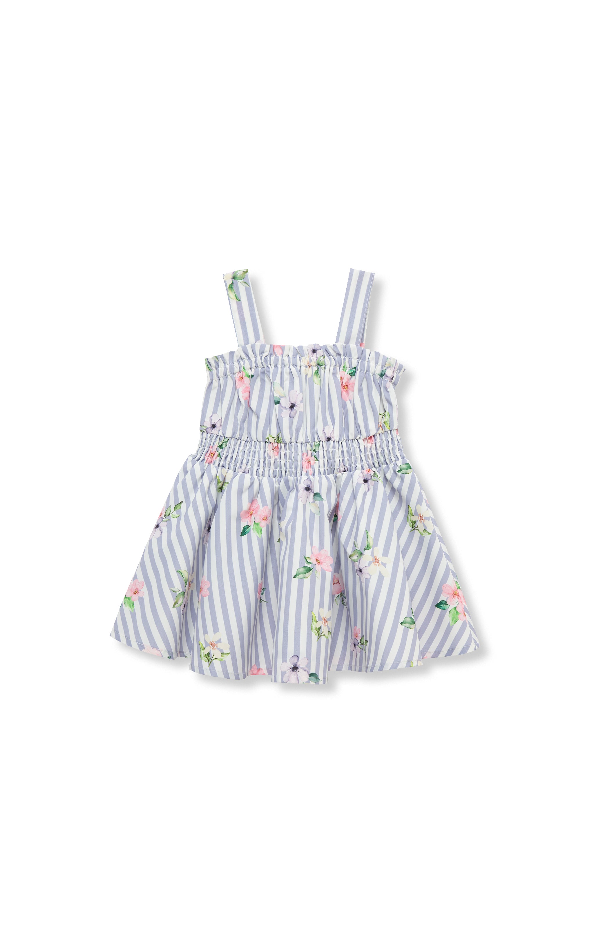 Smocked Fit and Flare Dress | 12-24M