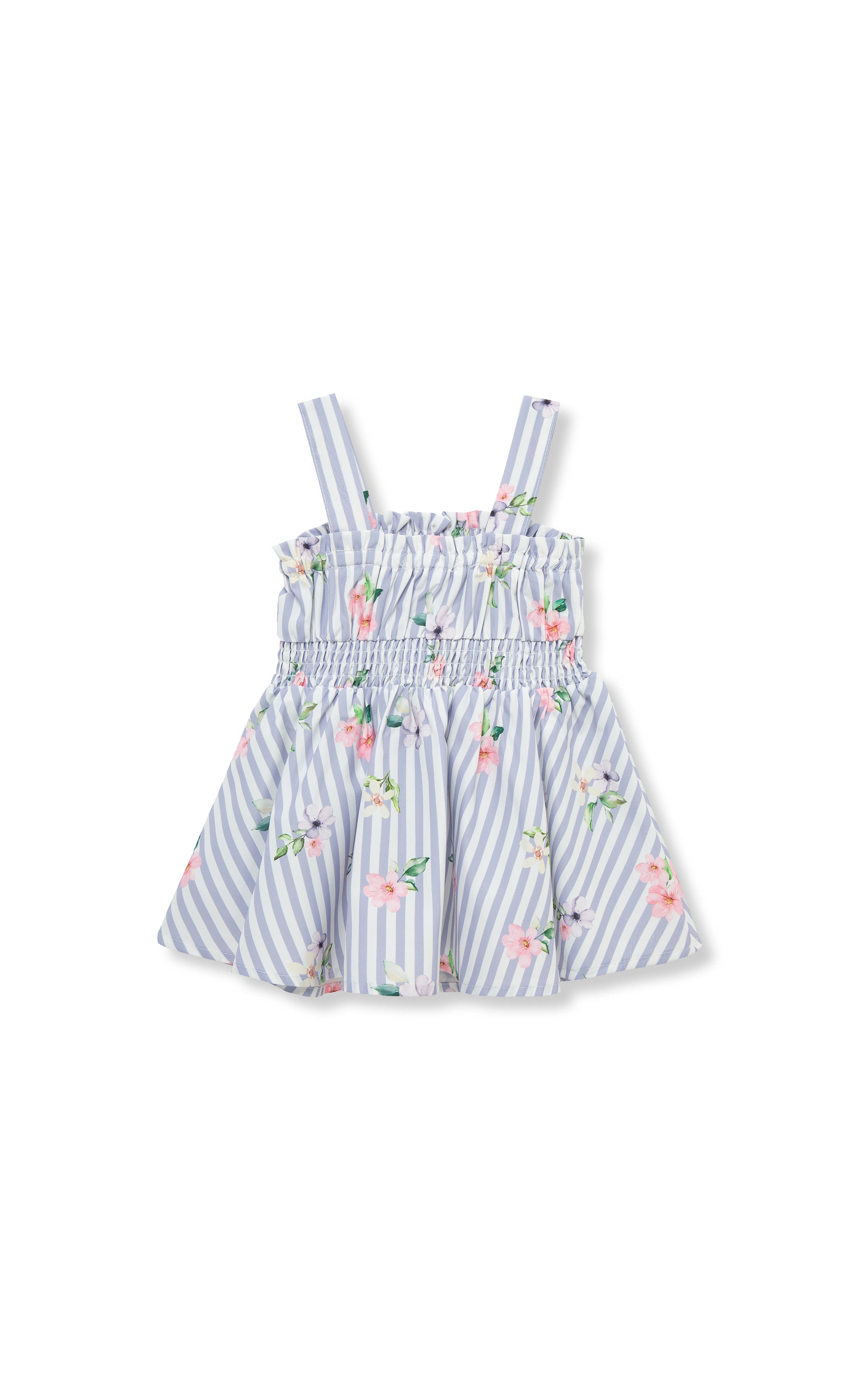 Smocked Fit and Flare Dress | 12-24M