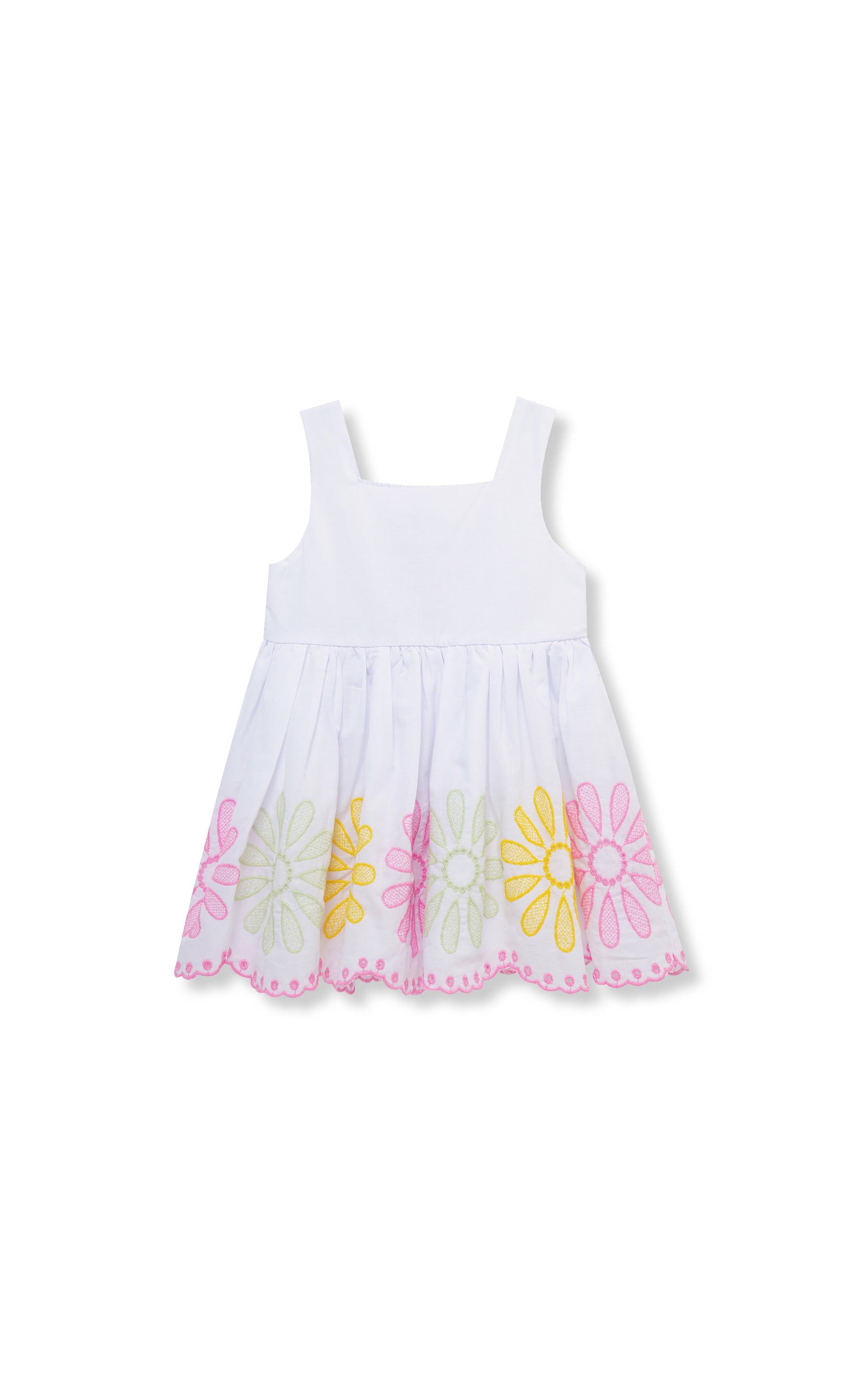 Embroidered Floral Dress | 12-24M