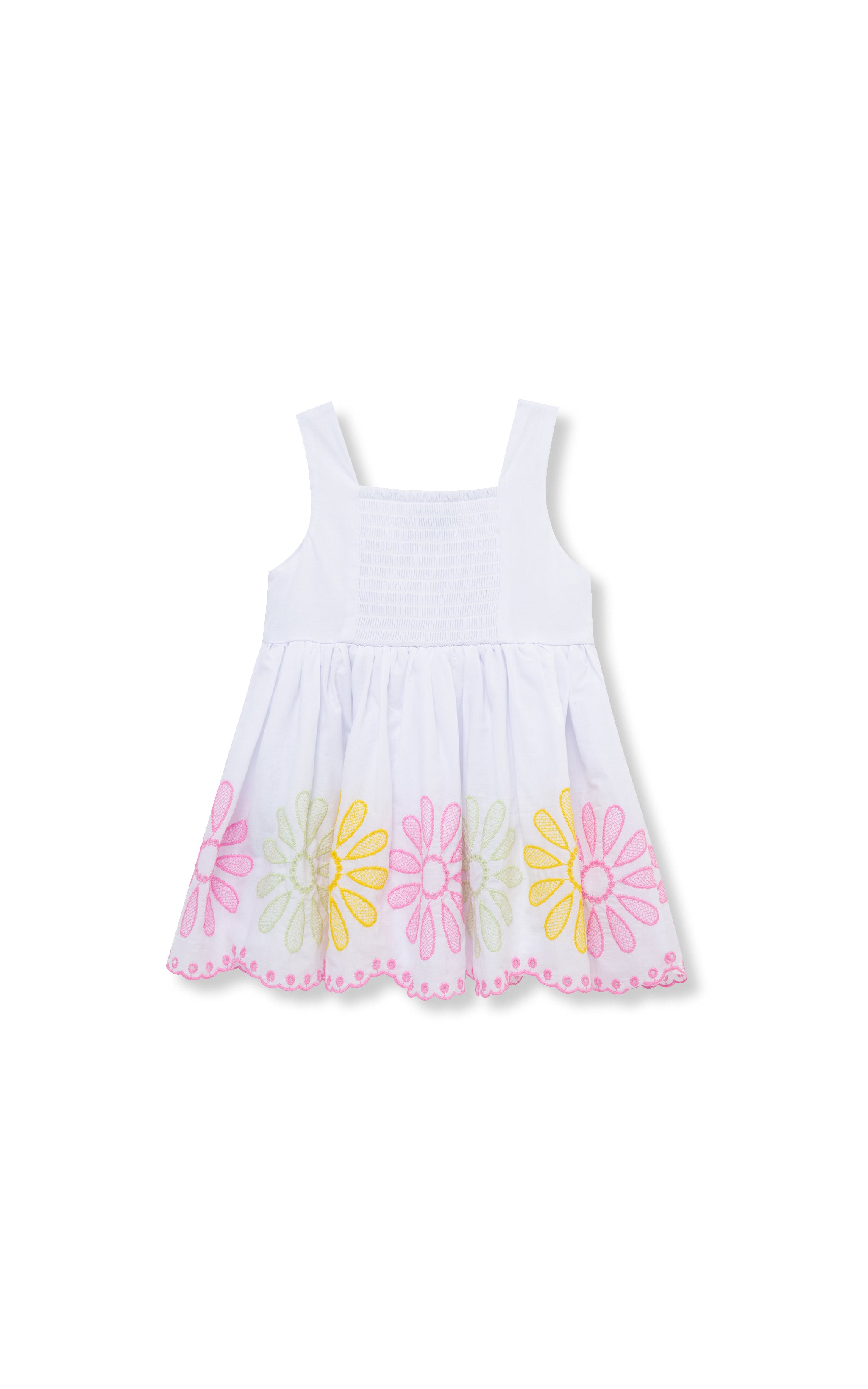 Embroidered Floral Dress | 12-24M