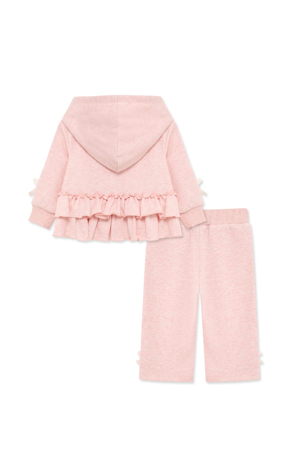 Ruffle Peplum Hoodie Pant Set (2T-4T)
