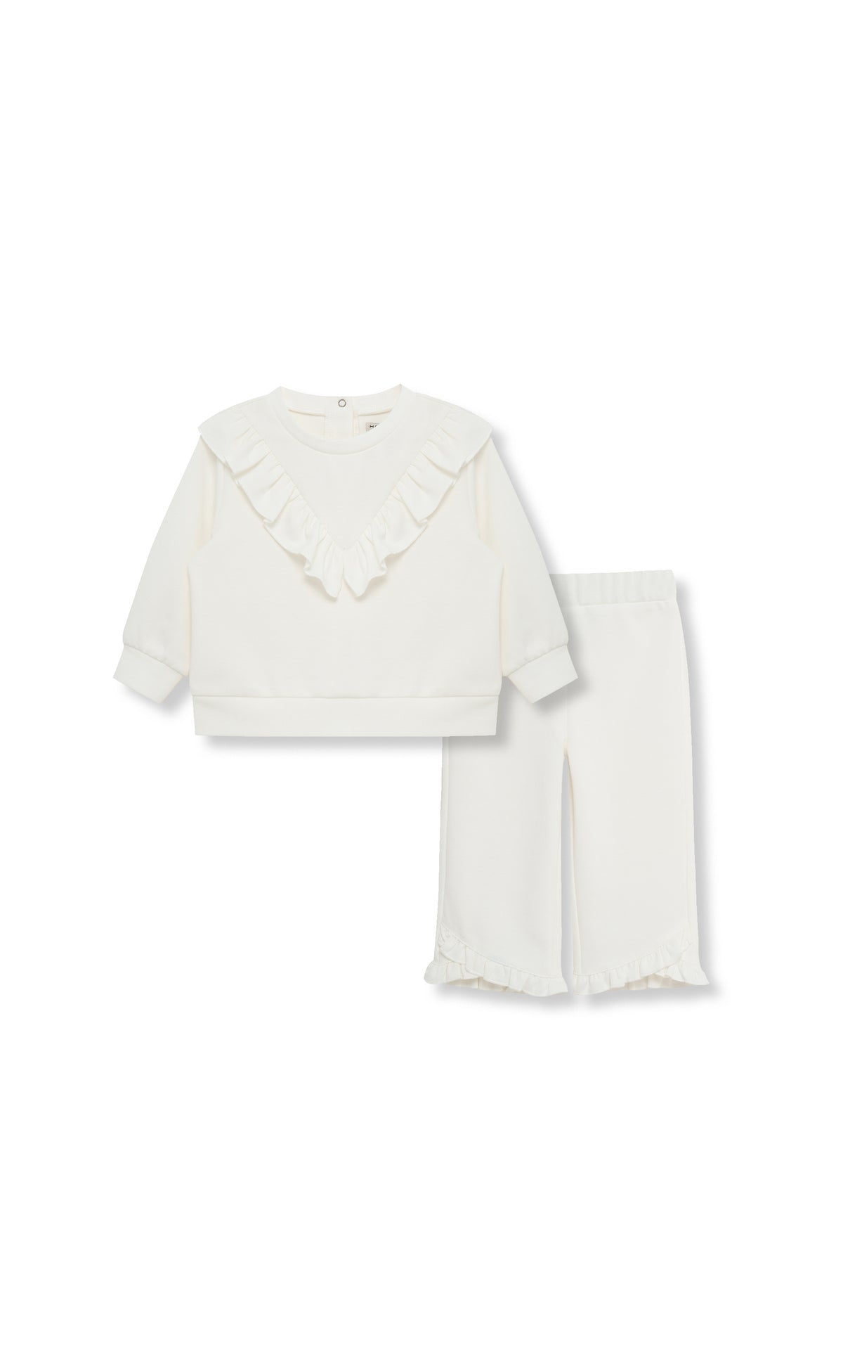 Ruffle Top With Flare Pant Set (12-24M)