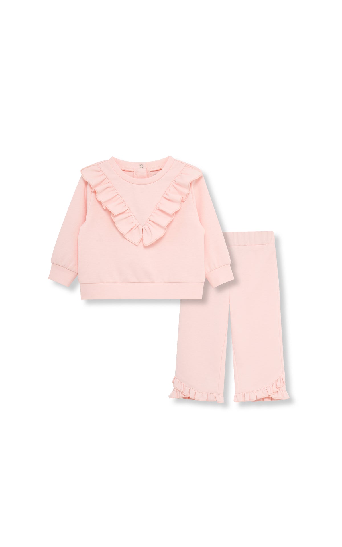 Ruffle Top With Flare Pant Set (2T-4T)