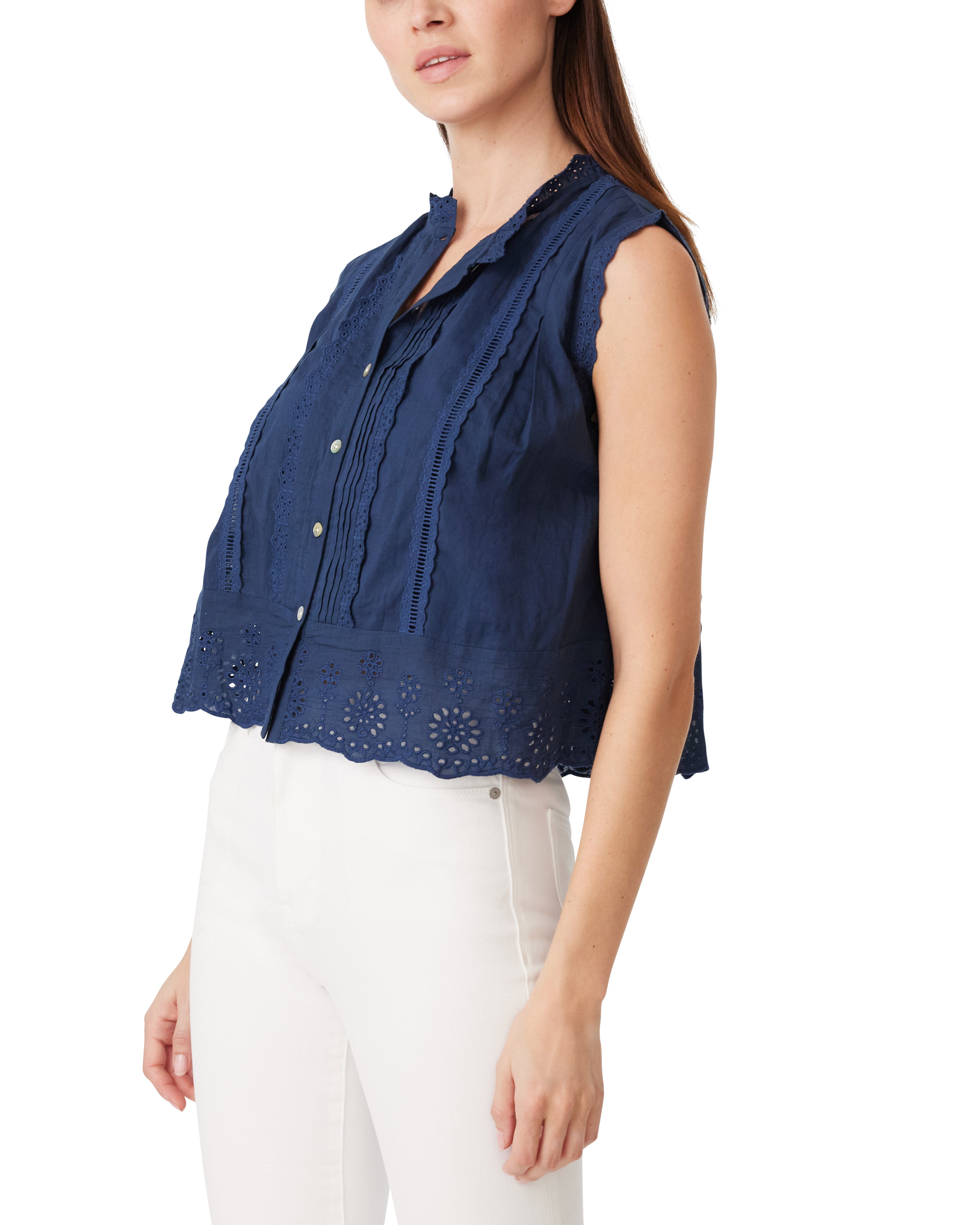 Eyelet Swing Top