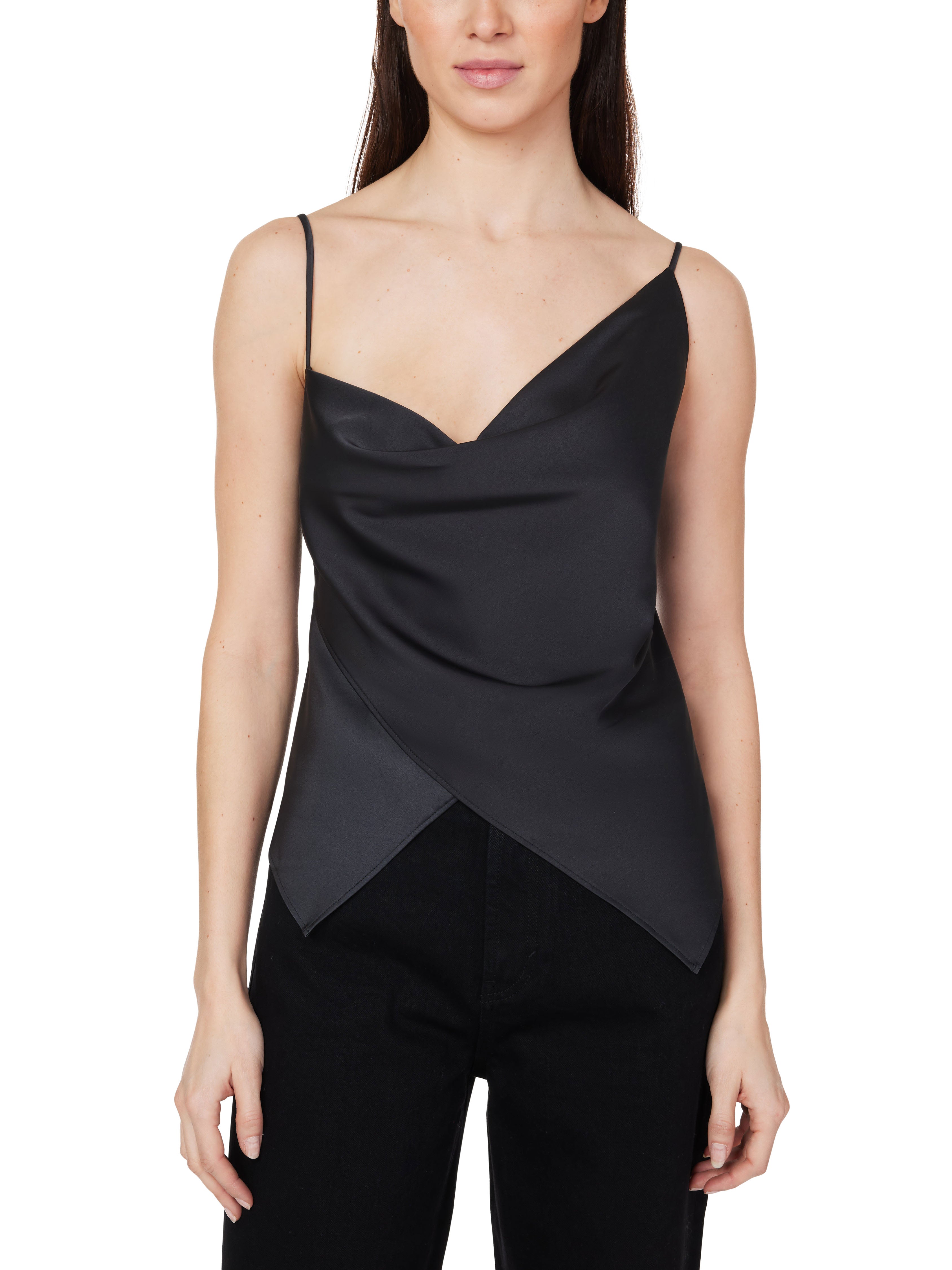 Satin Cowl Neck Cami