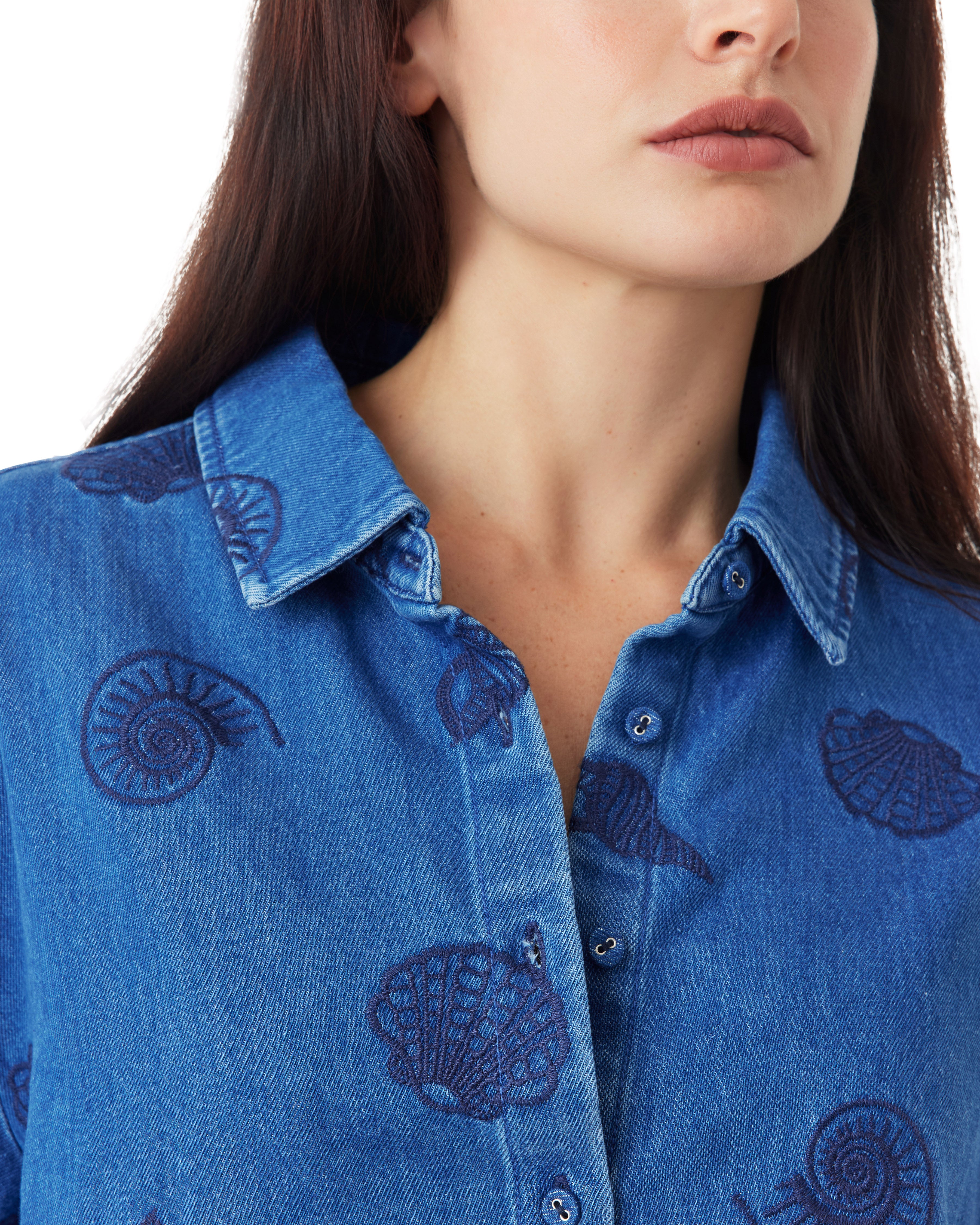 Seashell Crop Short Sleeve Shirt
