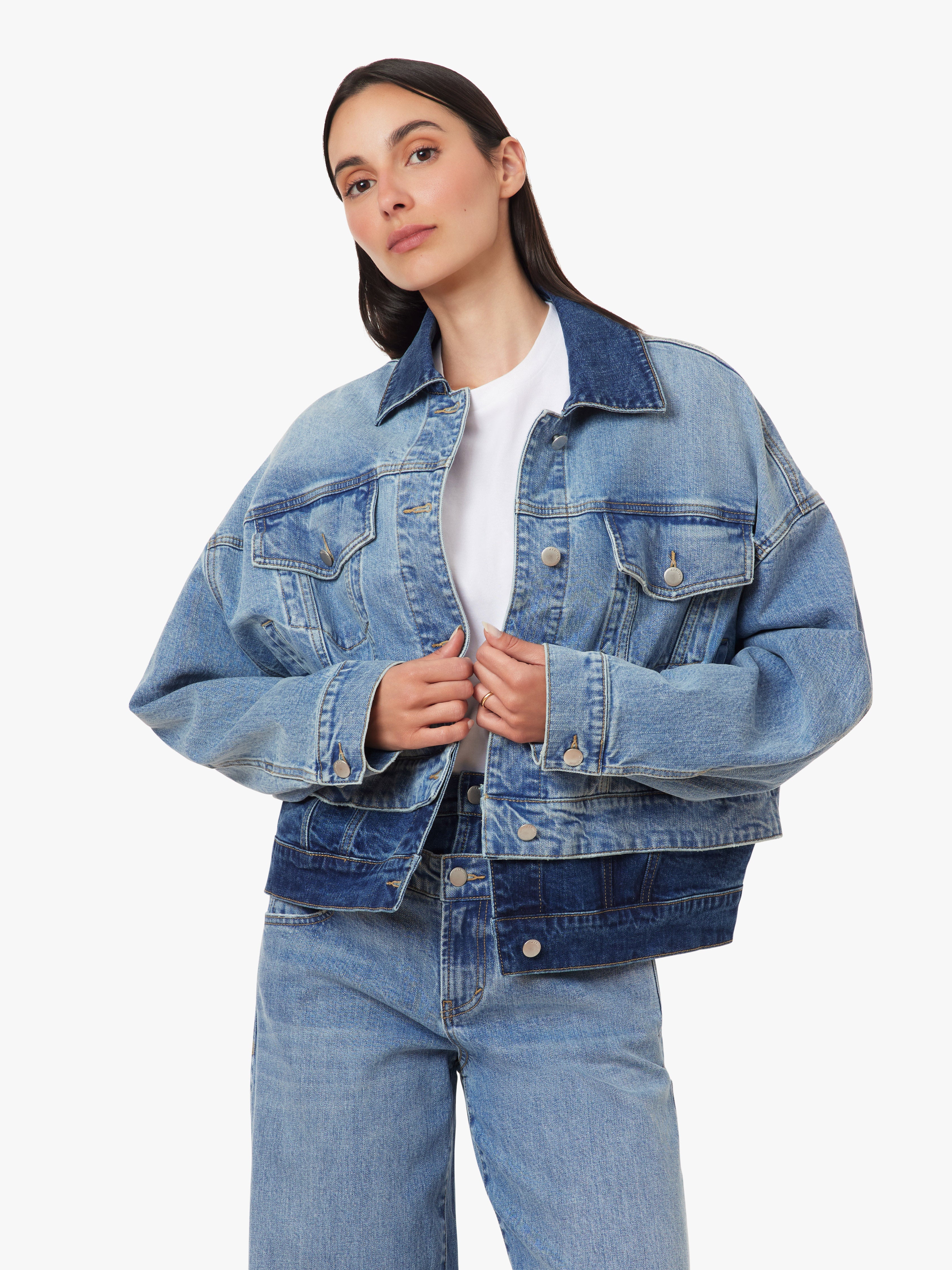 Double Denim Trucker