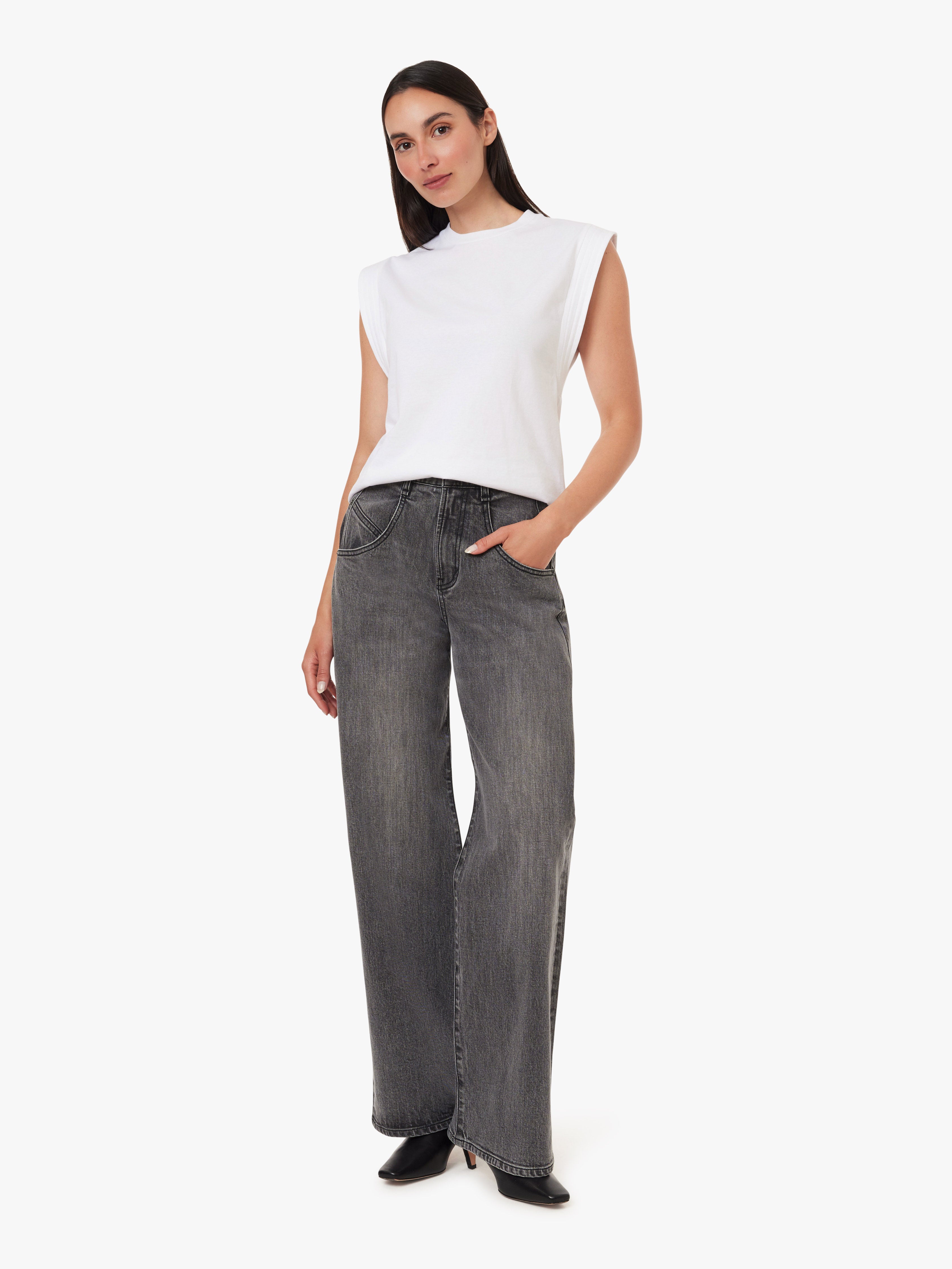 Blaine High Rise Straight Jeans