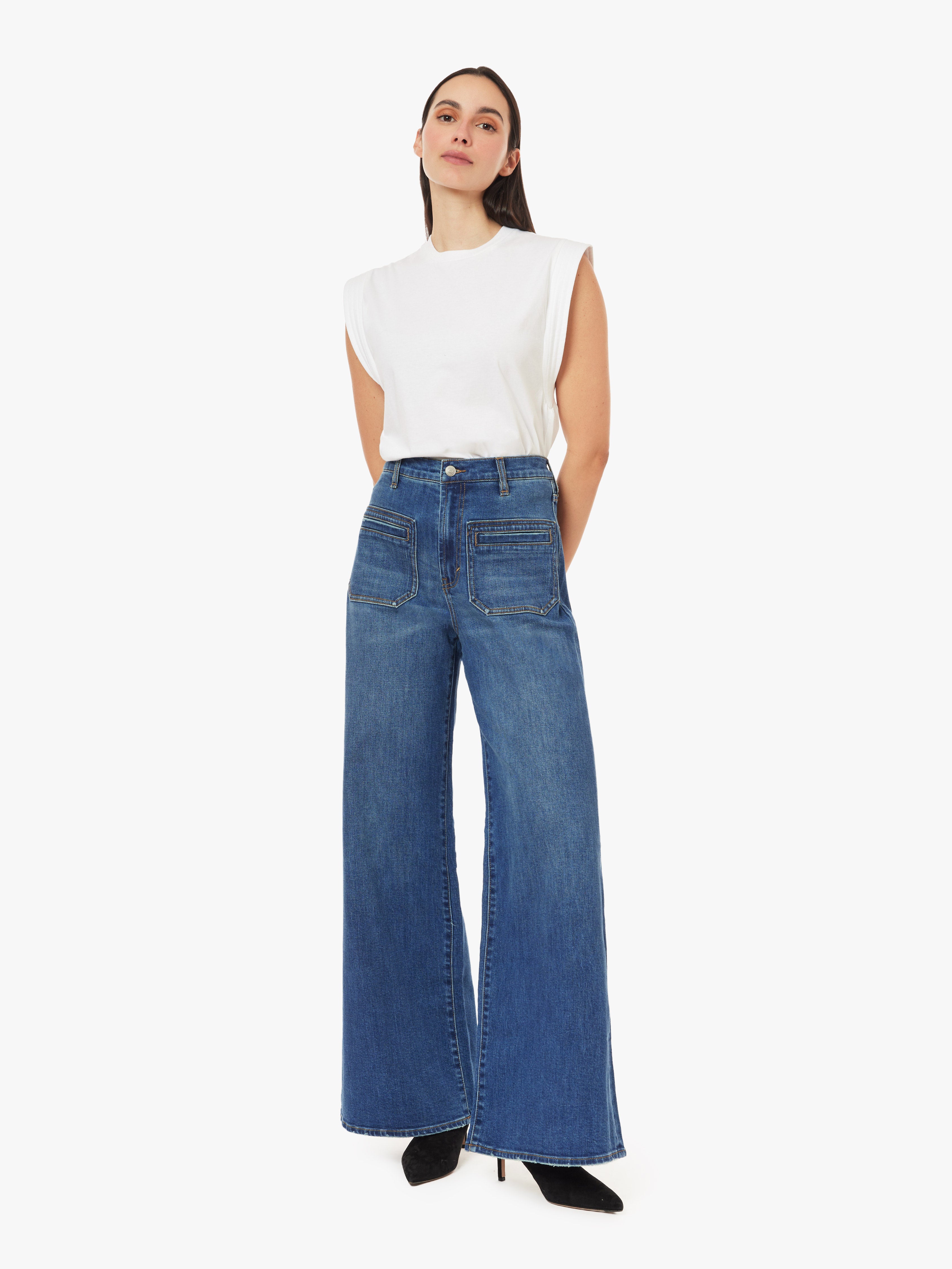 Emerson Patch Pocket Relaxed Flare