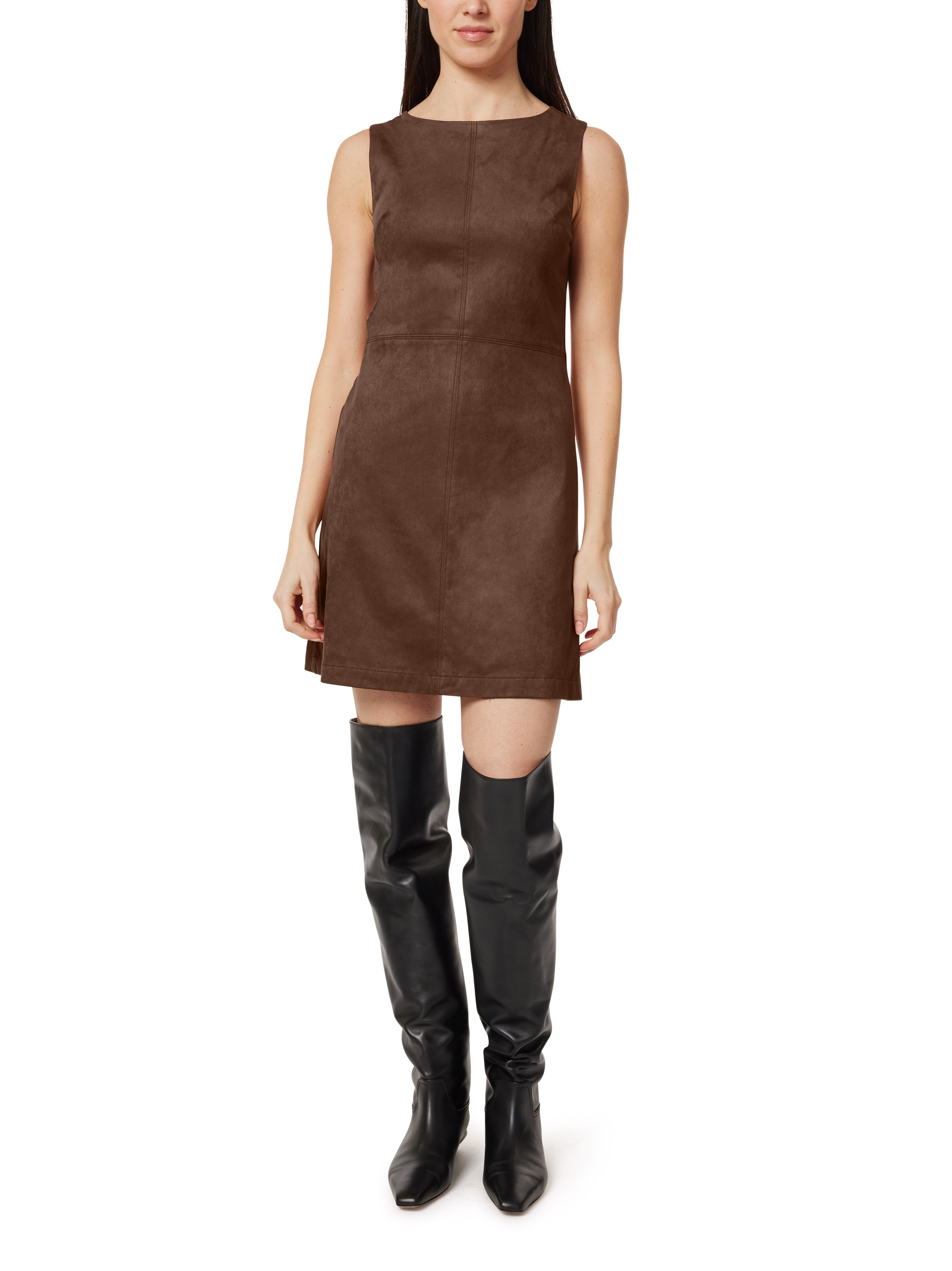 Suede Shift Dress