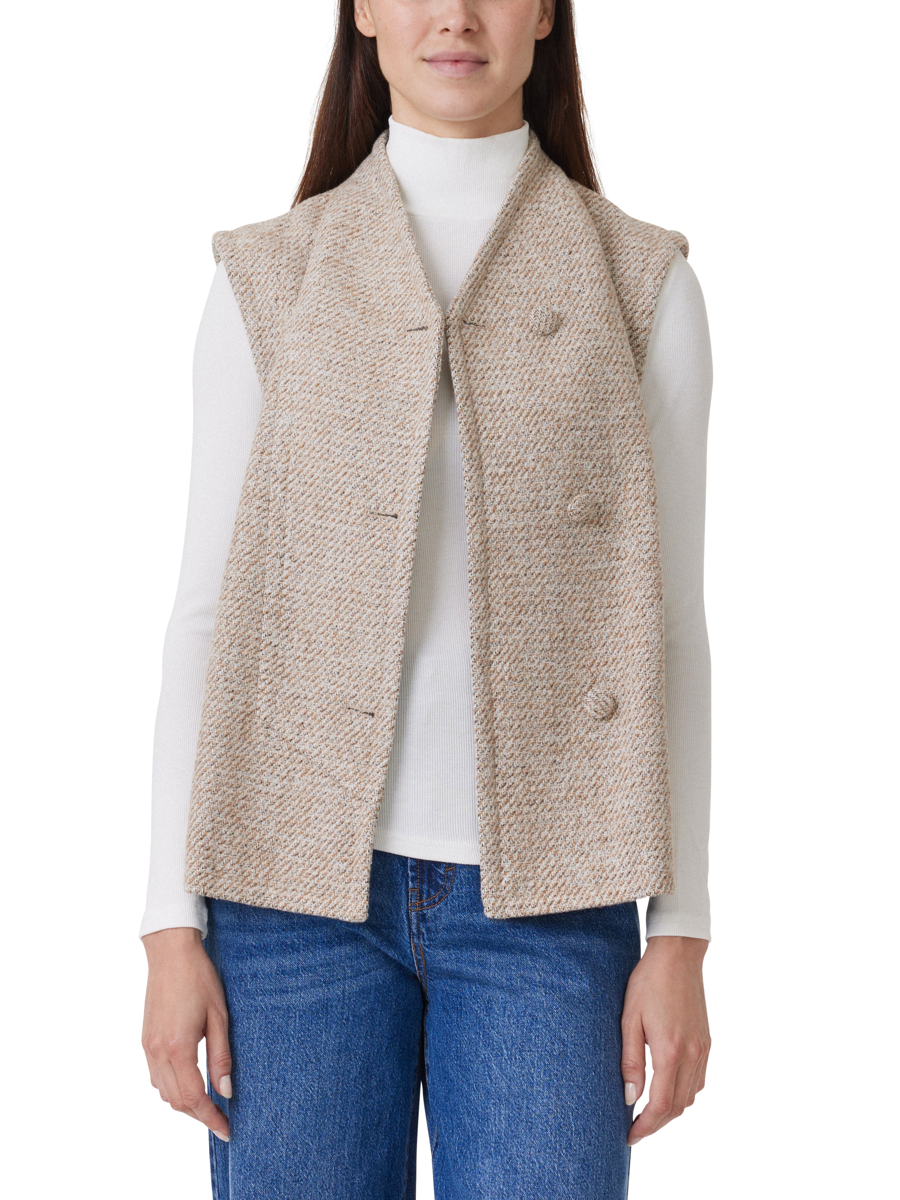 Brushed Twill Vest