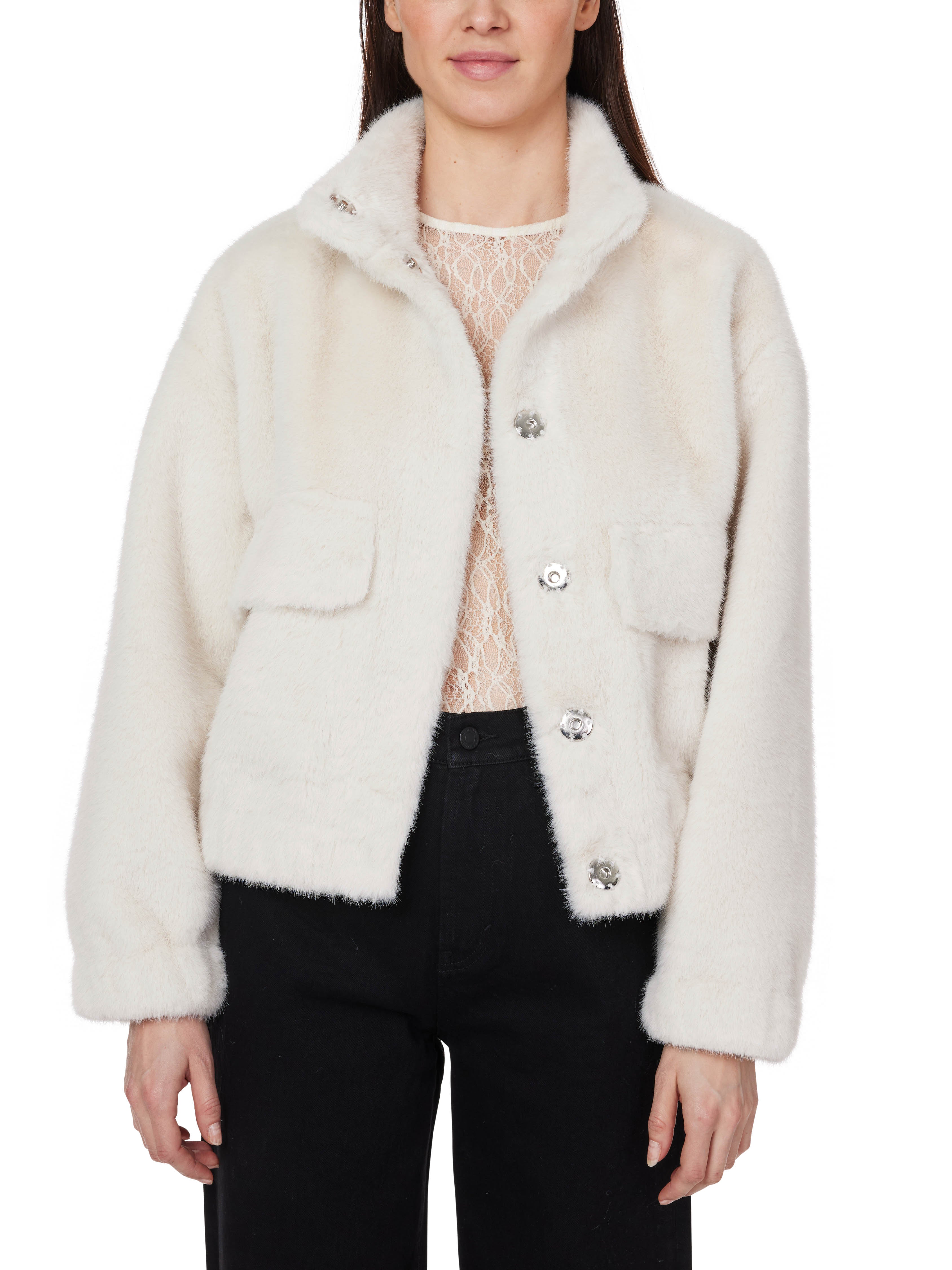 Fur Utility Jacket