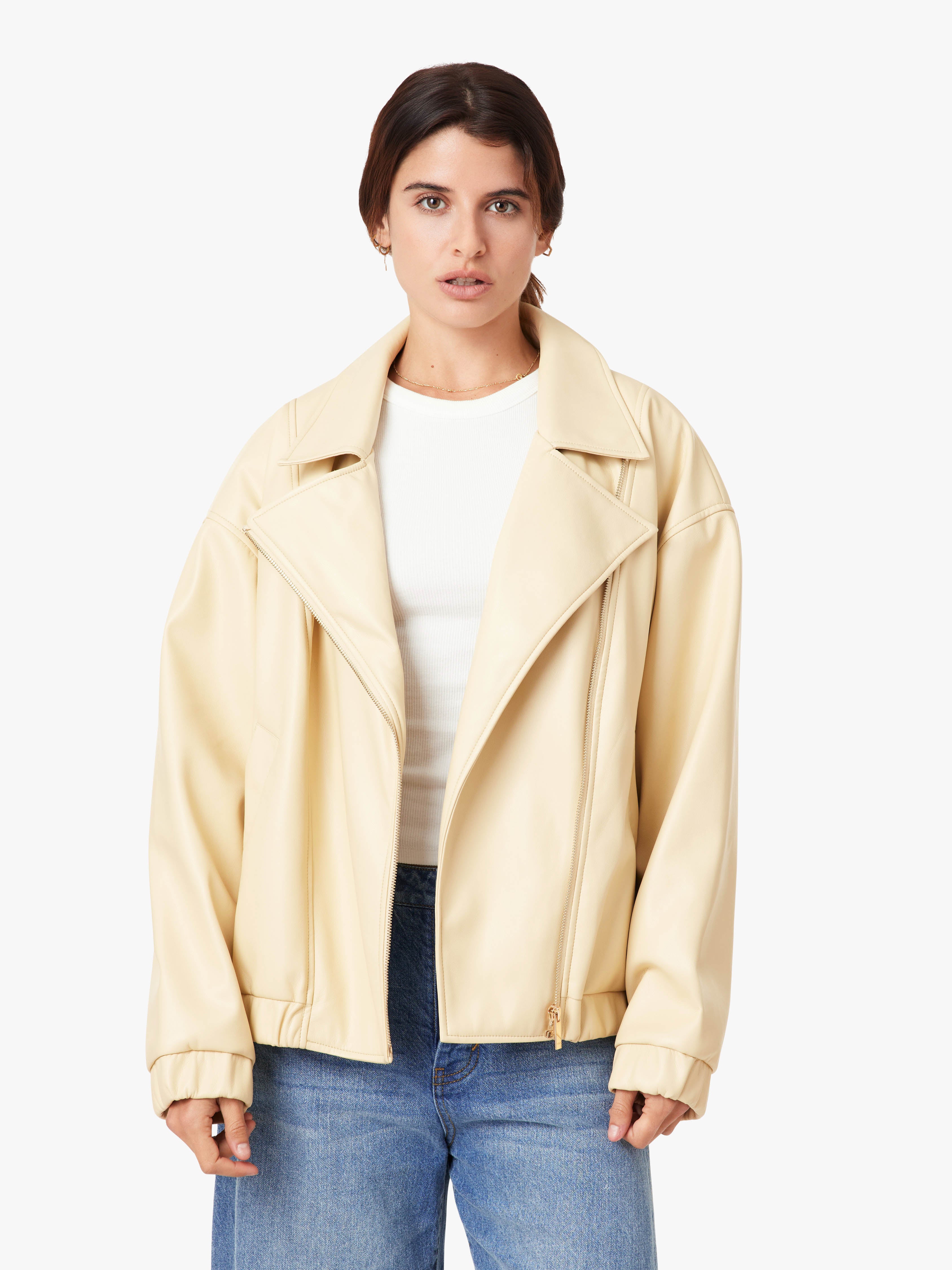 Oversized Moto Jacket