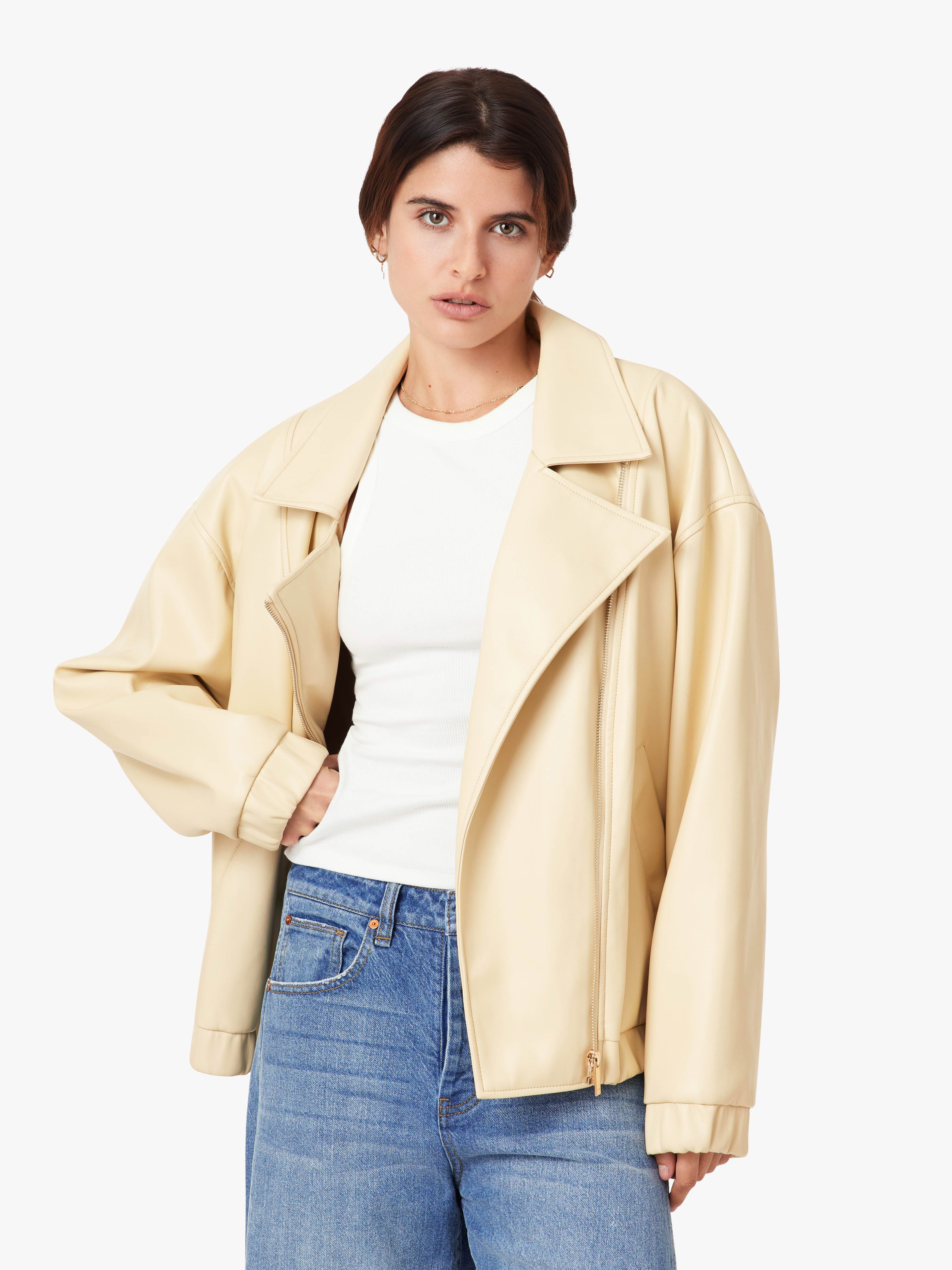 Oversized Moto Jacket