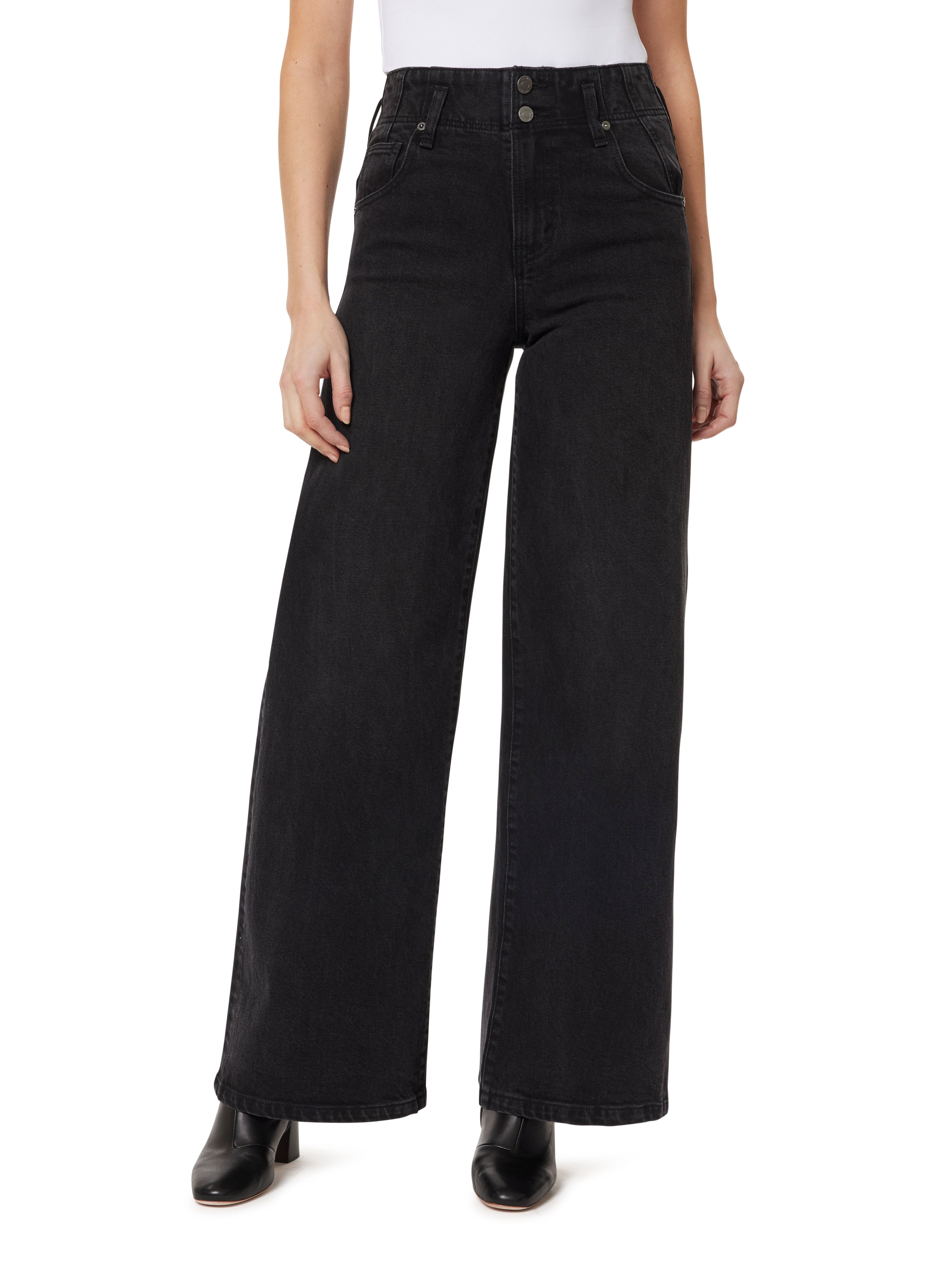 Easton Extended Wide Leg Jeans