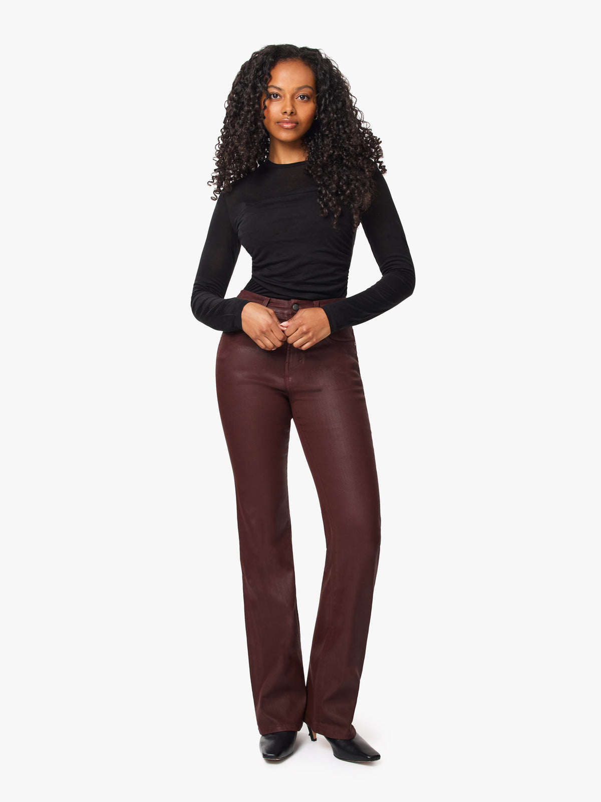 Logan Coated Bootcut