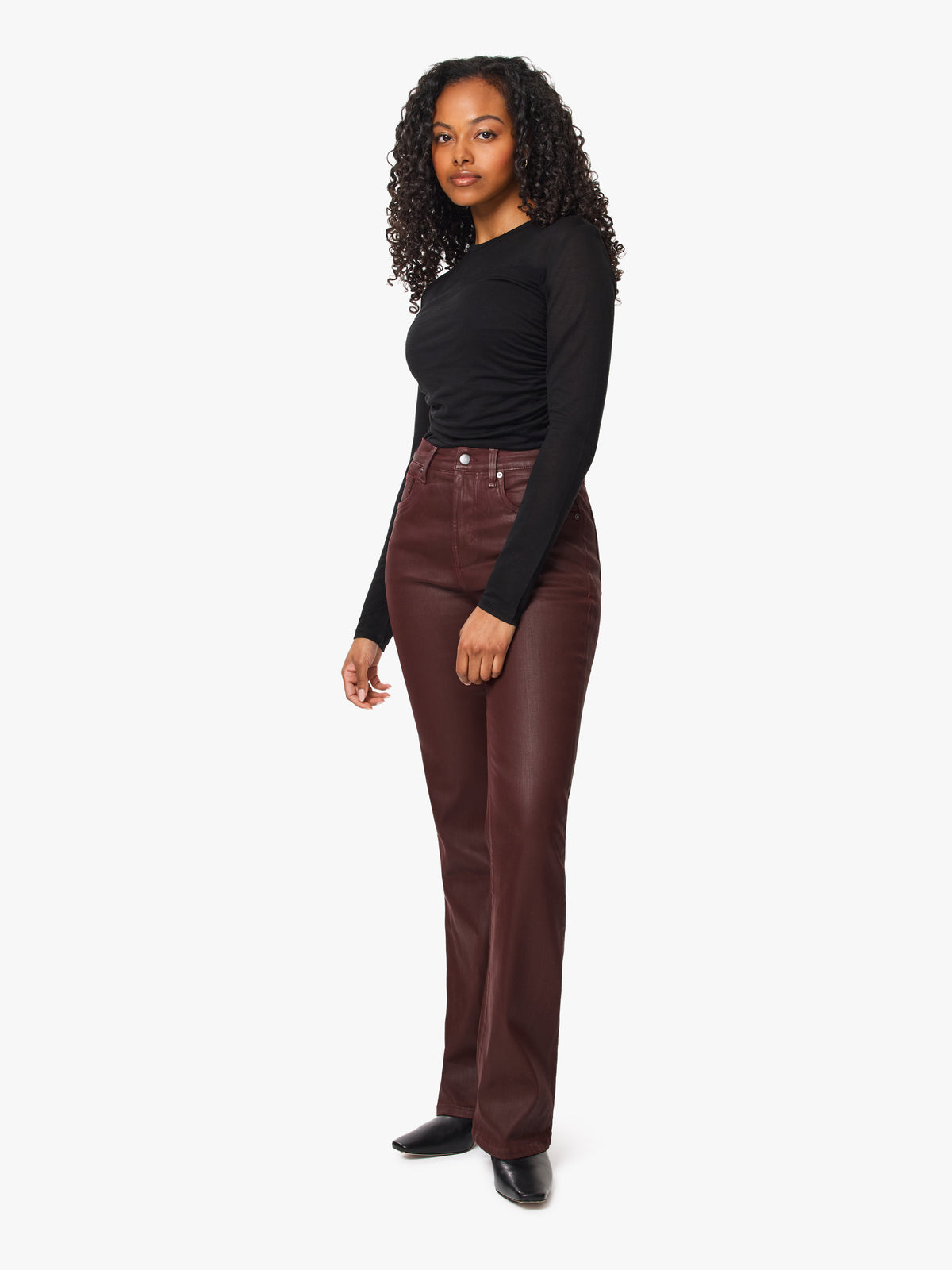 Logan Coated Bootcut