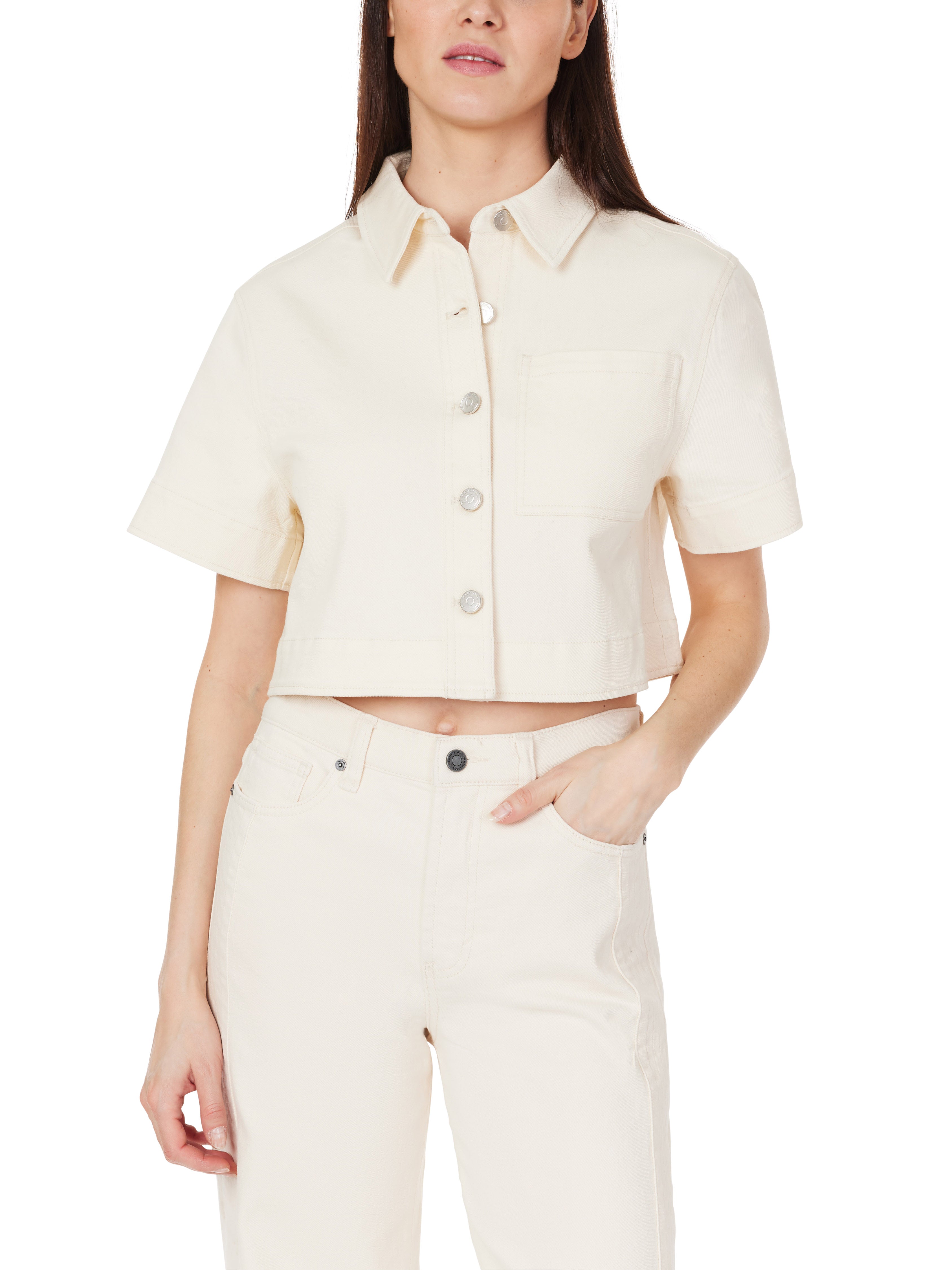 Crop Shacket