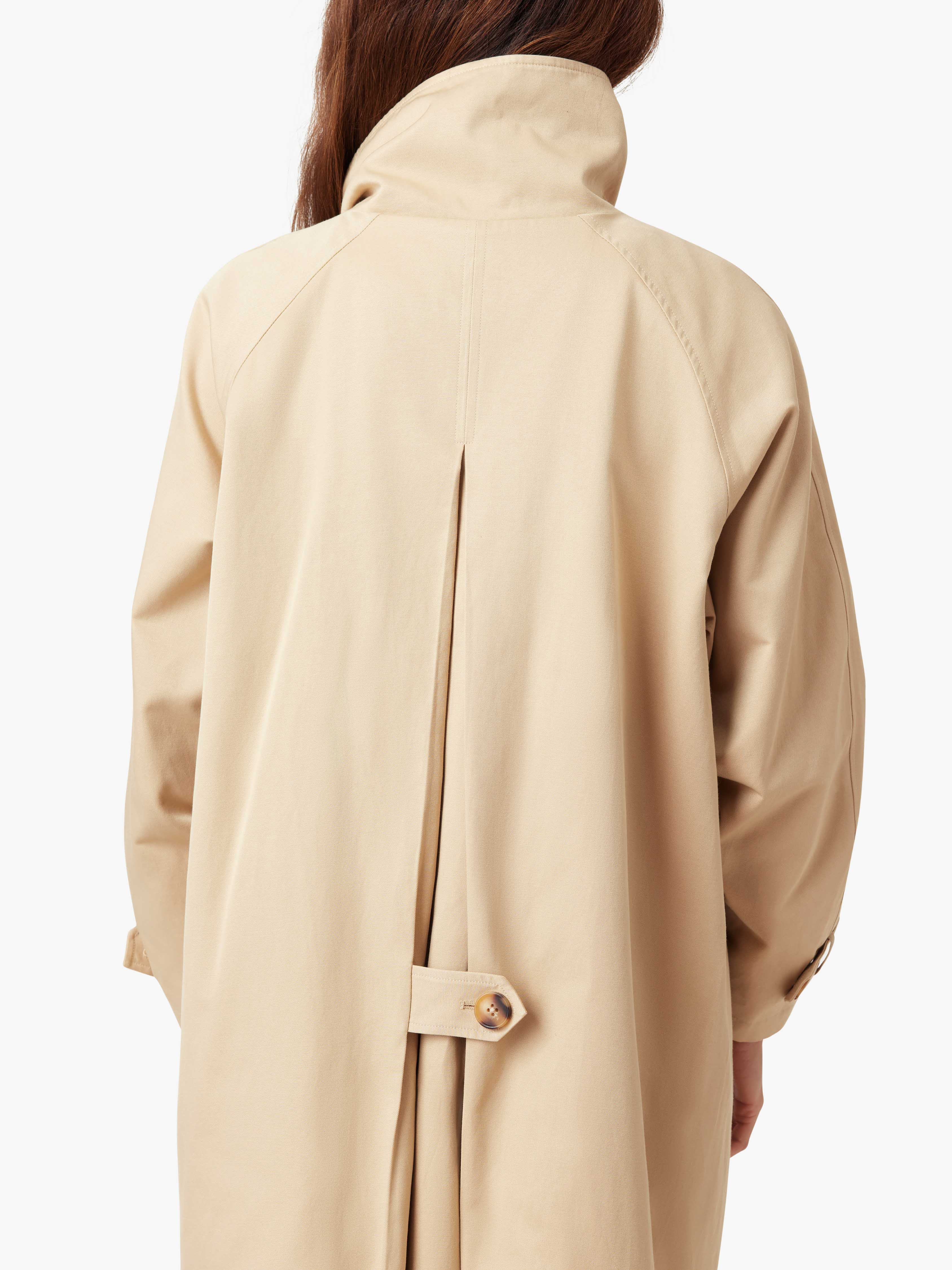 High Neck Trench Coat