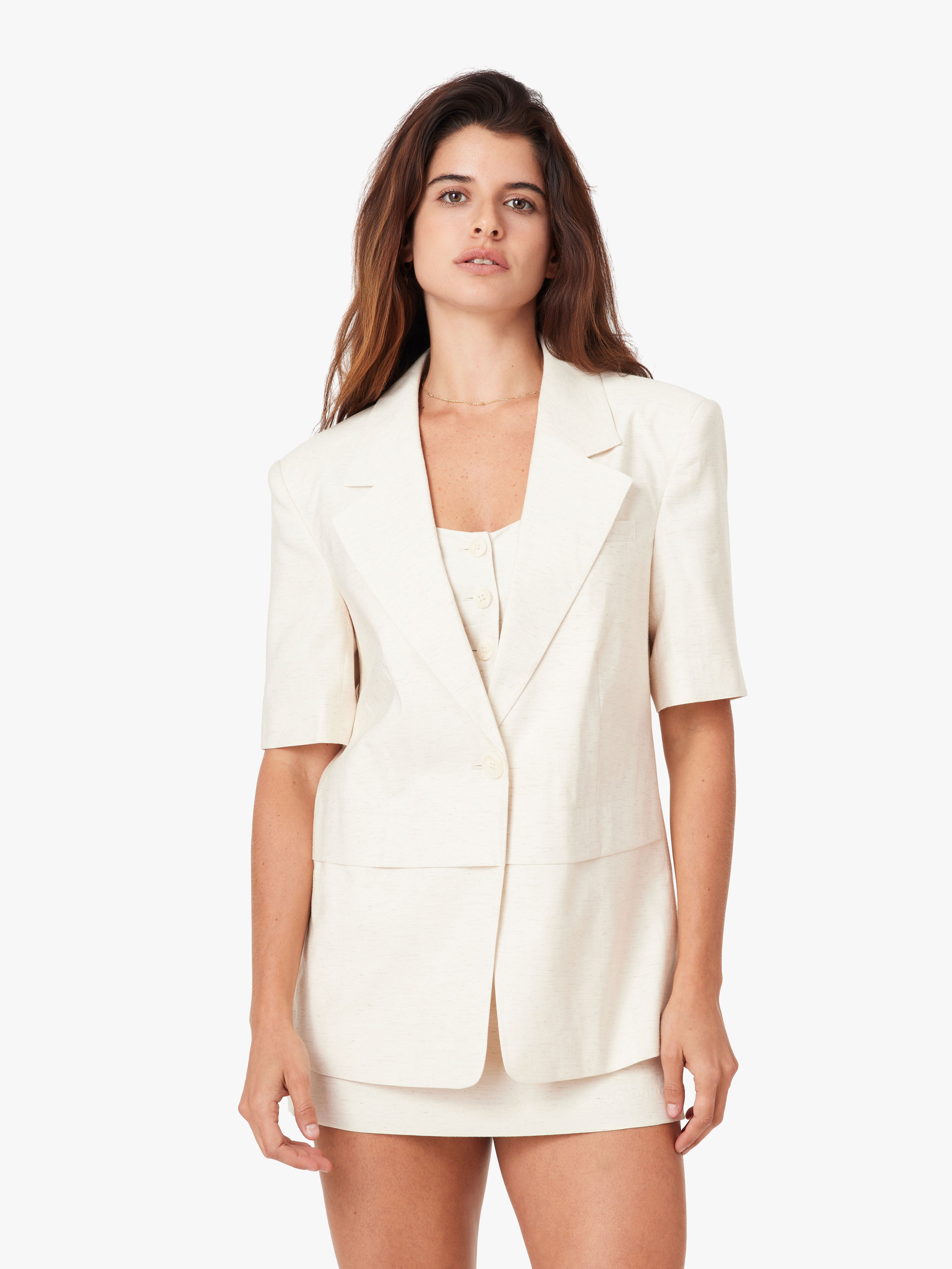Short Sleeve Blazer