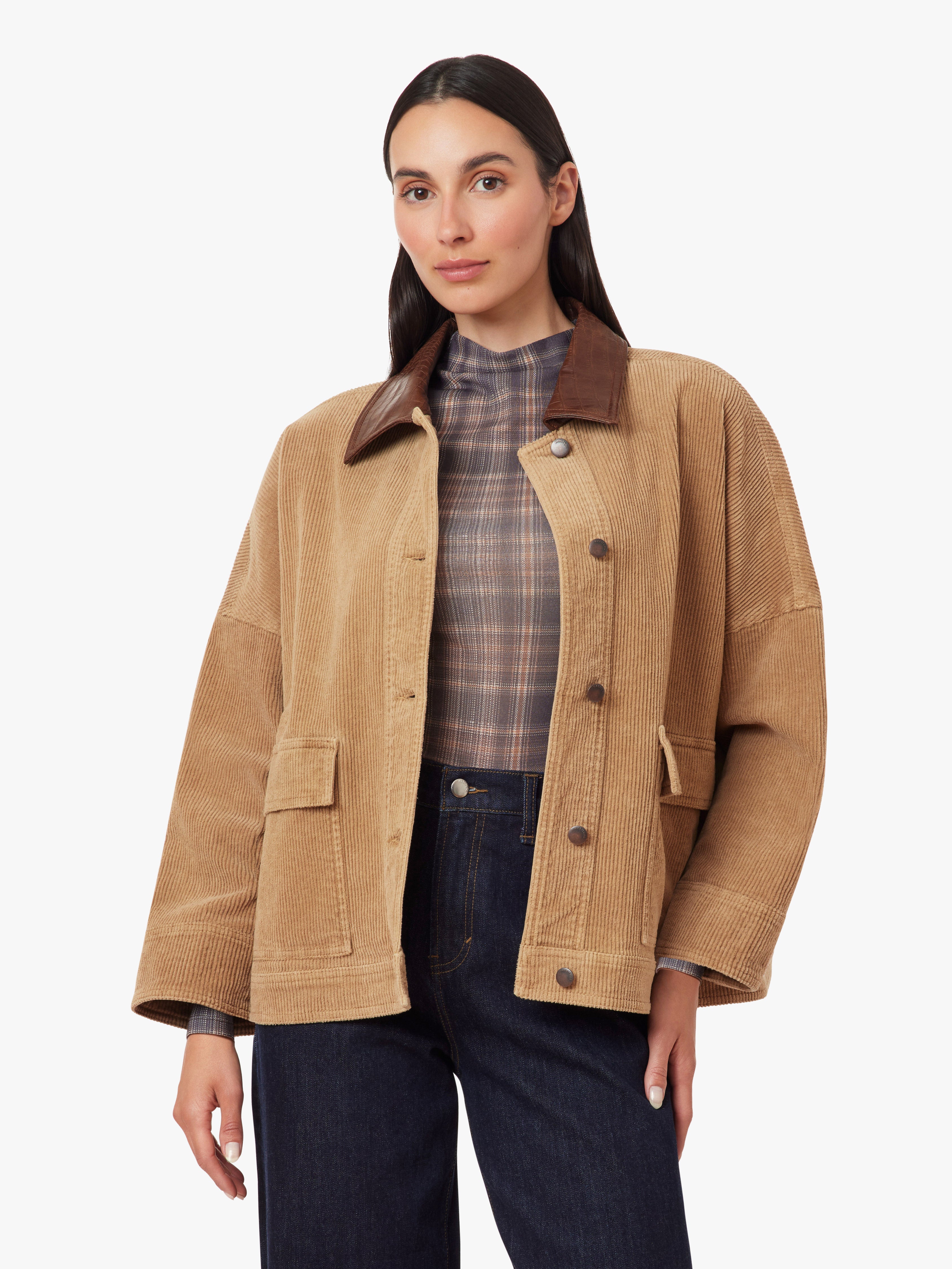 Oversized Corduroy Jacket