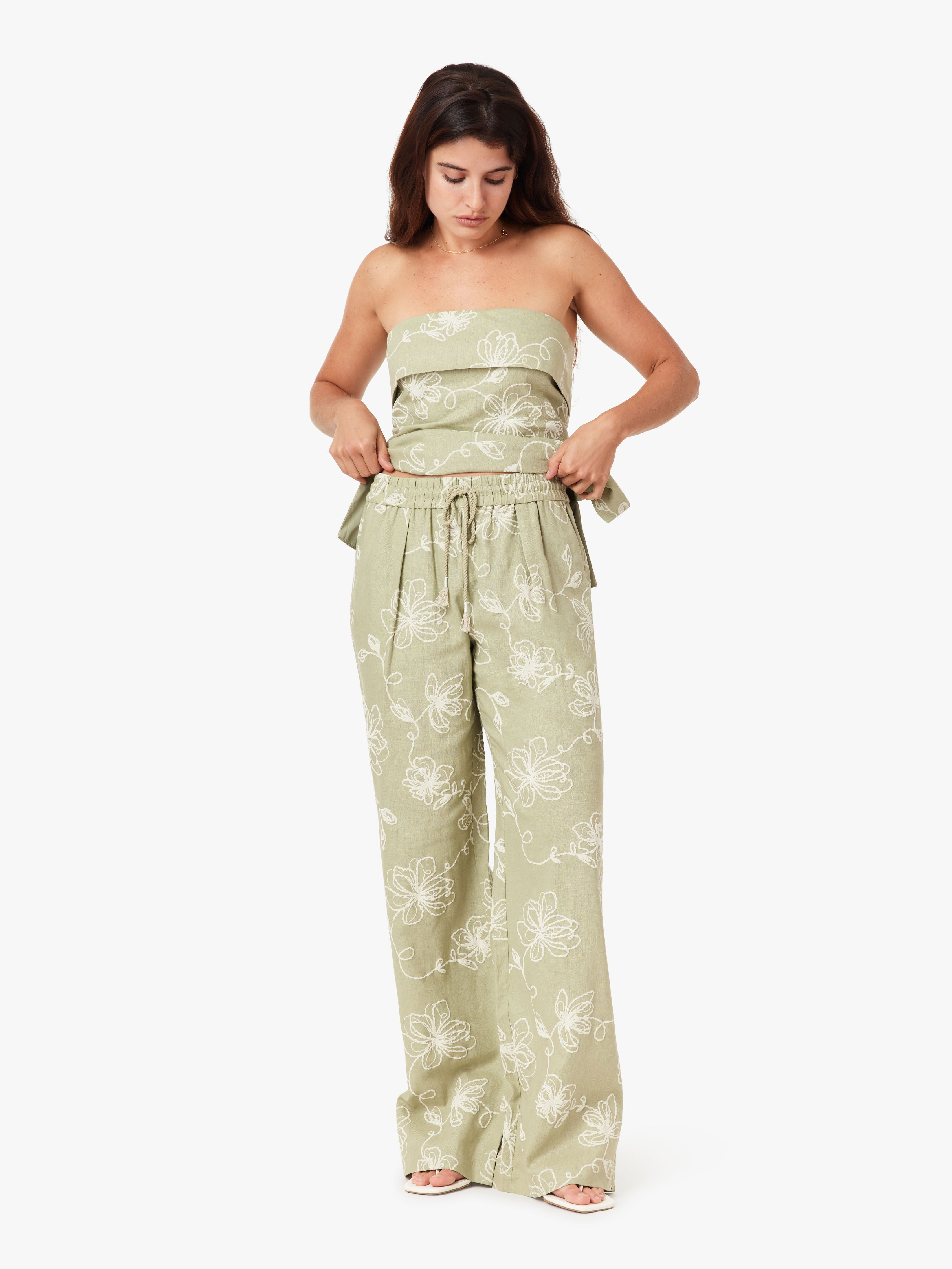 Printed Pull On Pant