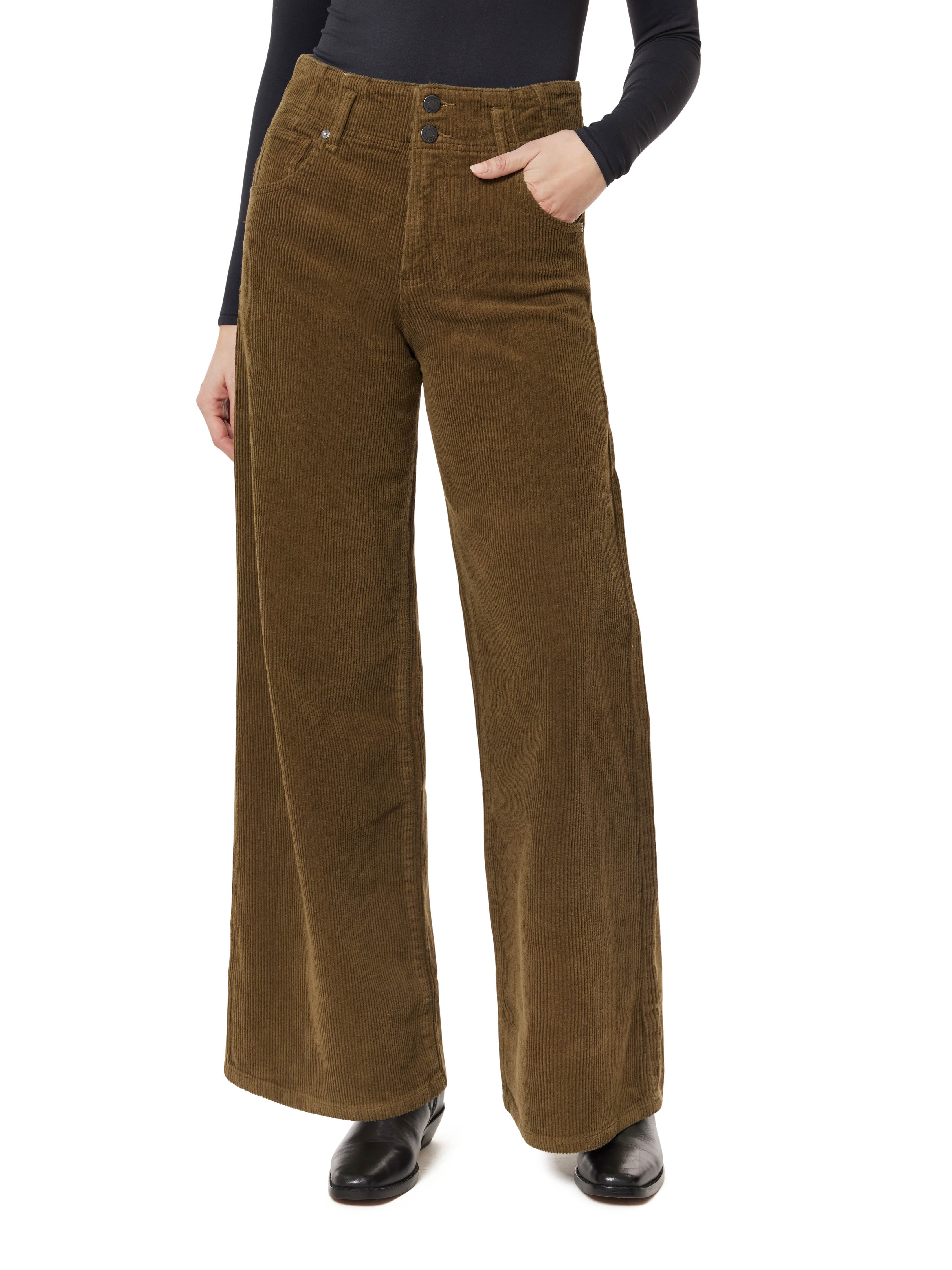 Easton Wide Leg Corduroy