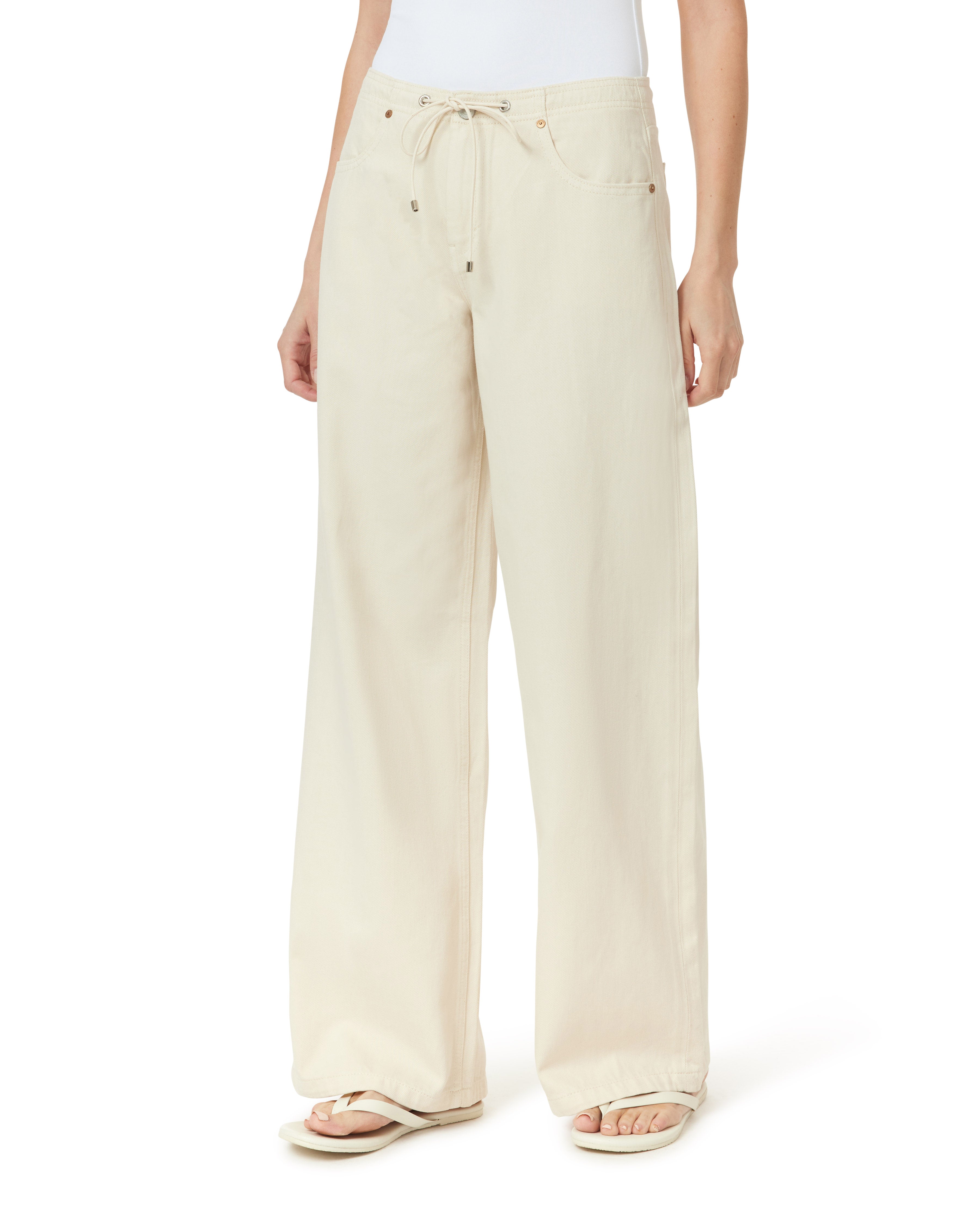 Lia Drawstring Wide Leg