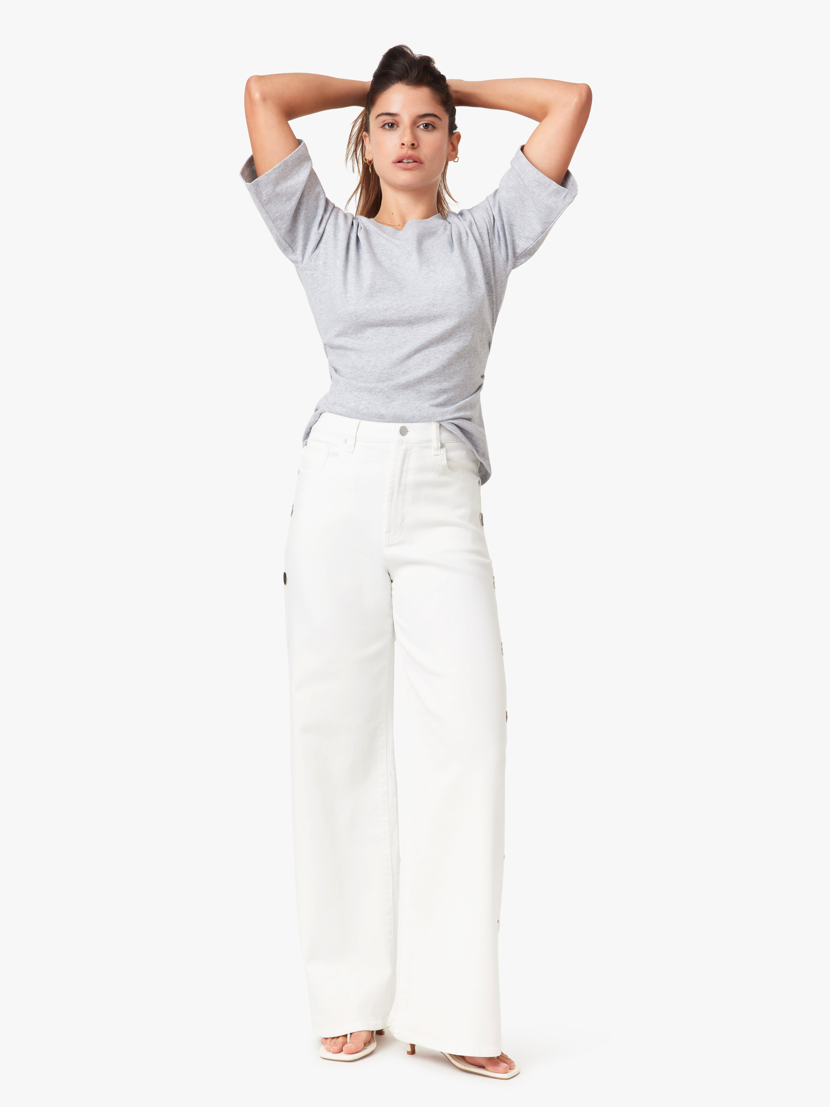 Gemma Studded Wide Leg Slouch