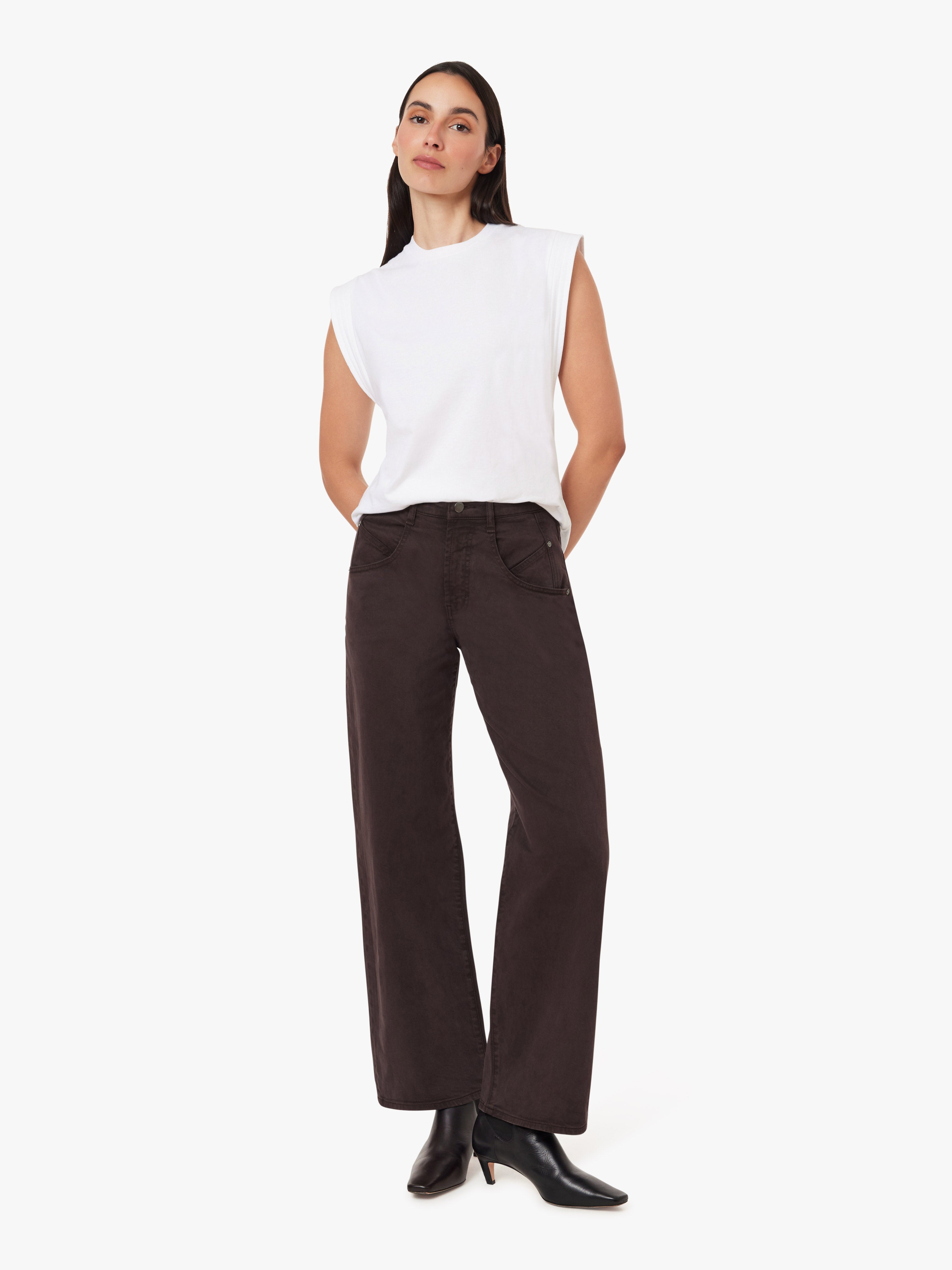 Blaine High Rise Straight Jeans