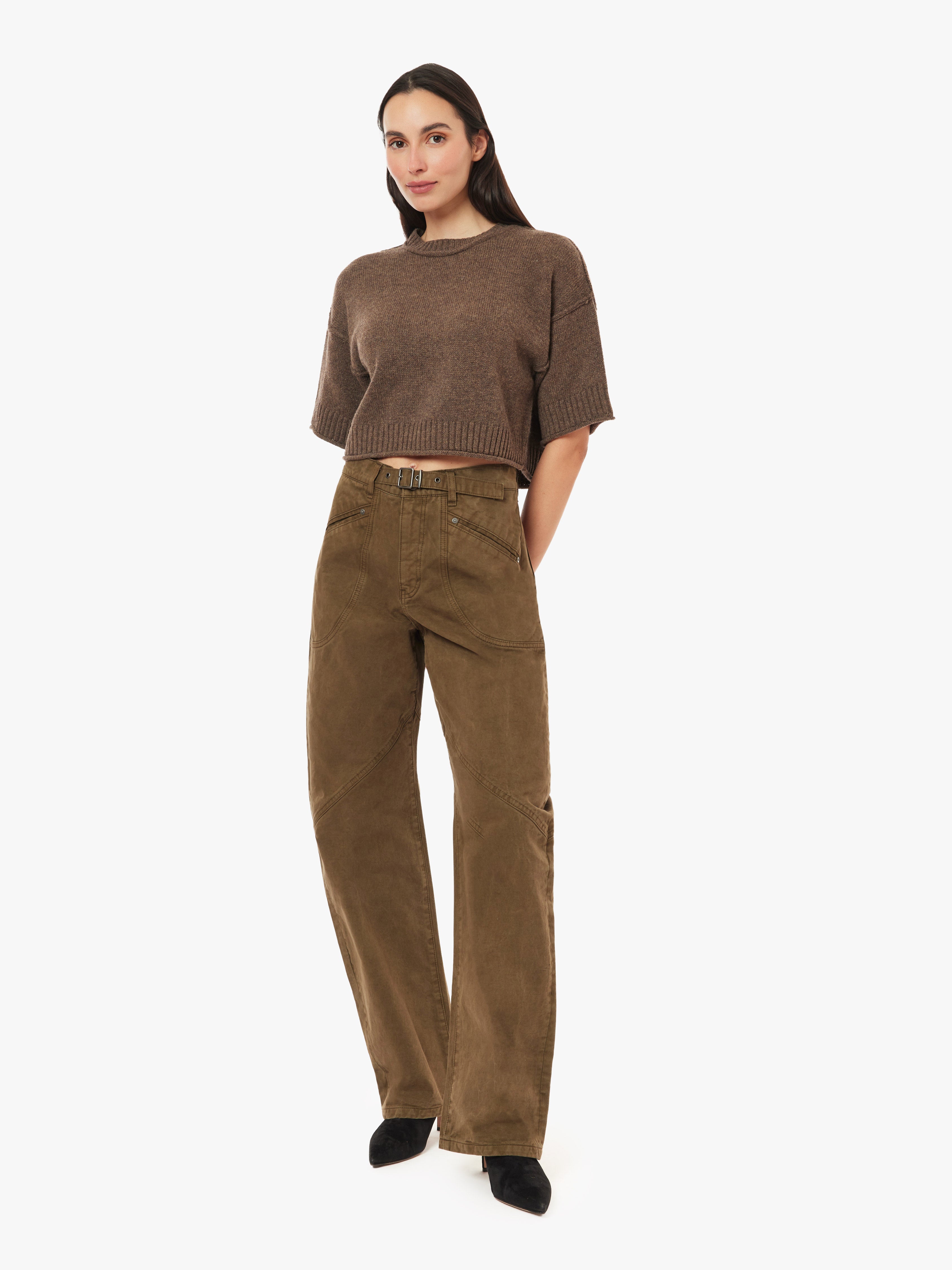 Gwen Utility Relaxed Bowed Slouch