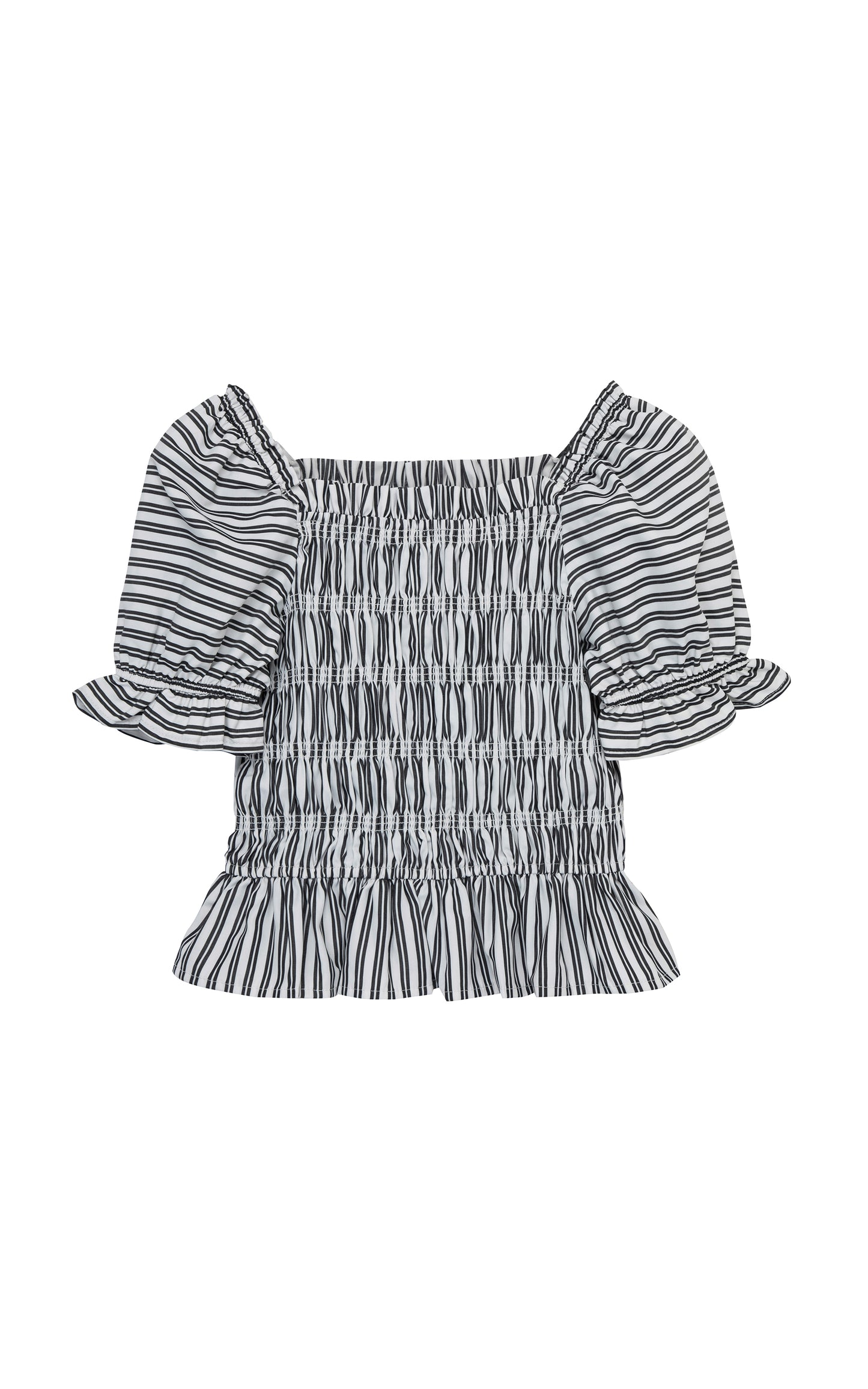 Ruched Ruffle Top | 7-16
