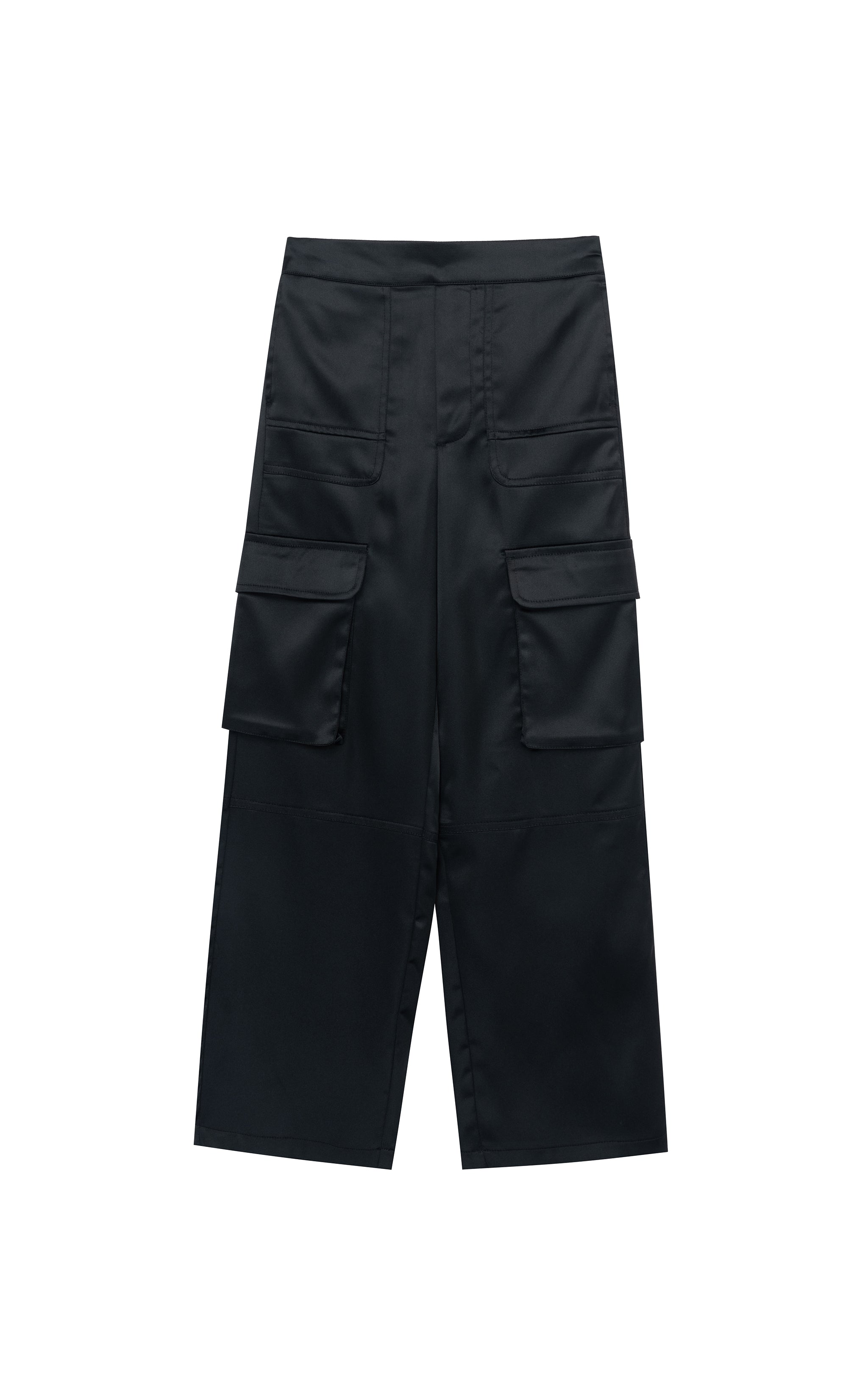 Satin Cargo Pants | 7-16