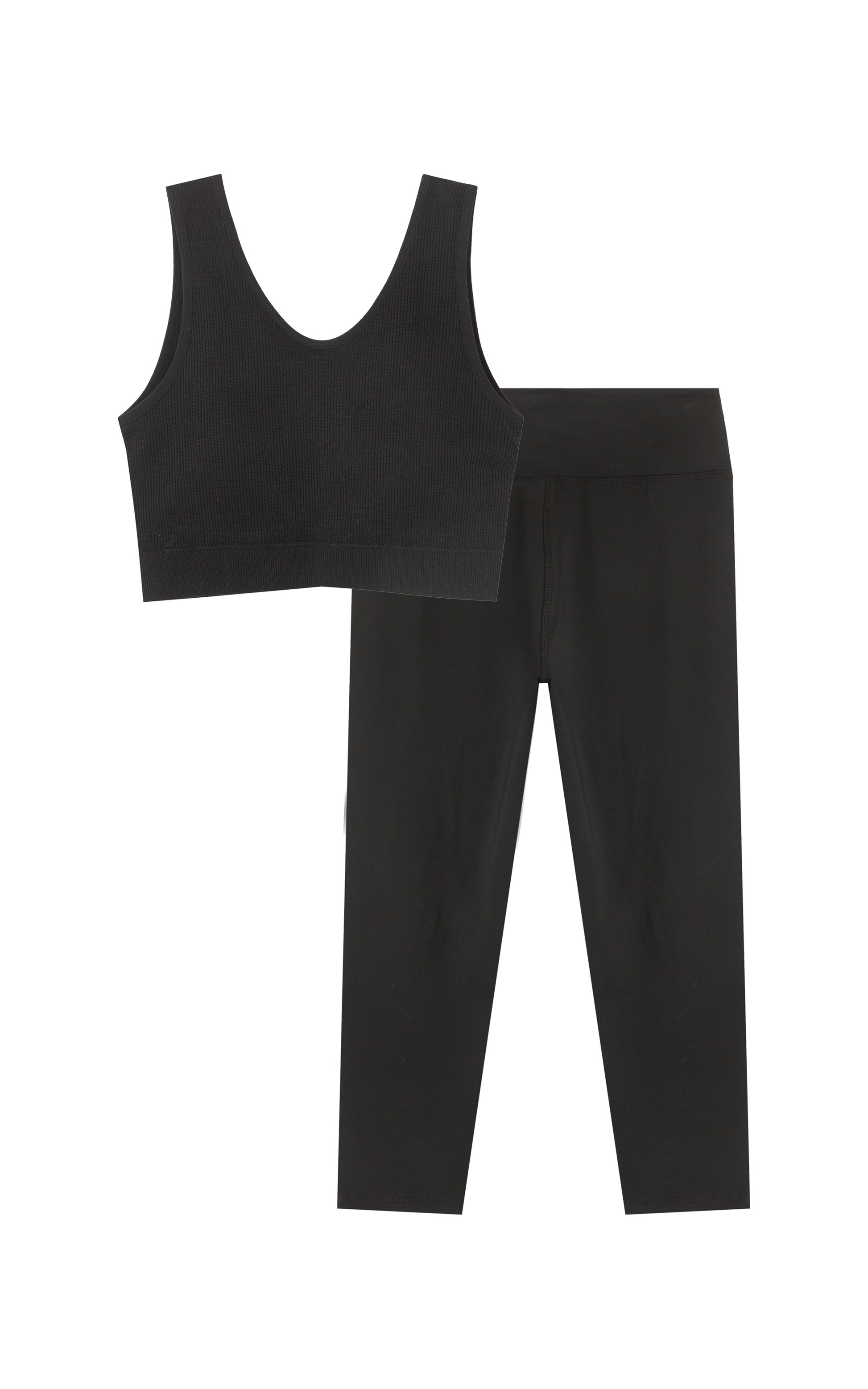 SAS Active Crop Top and 3/4 Leggings Bundle by School Active Sports Online, THE ICONIC