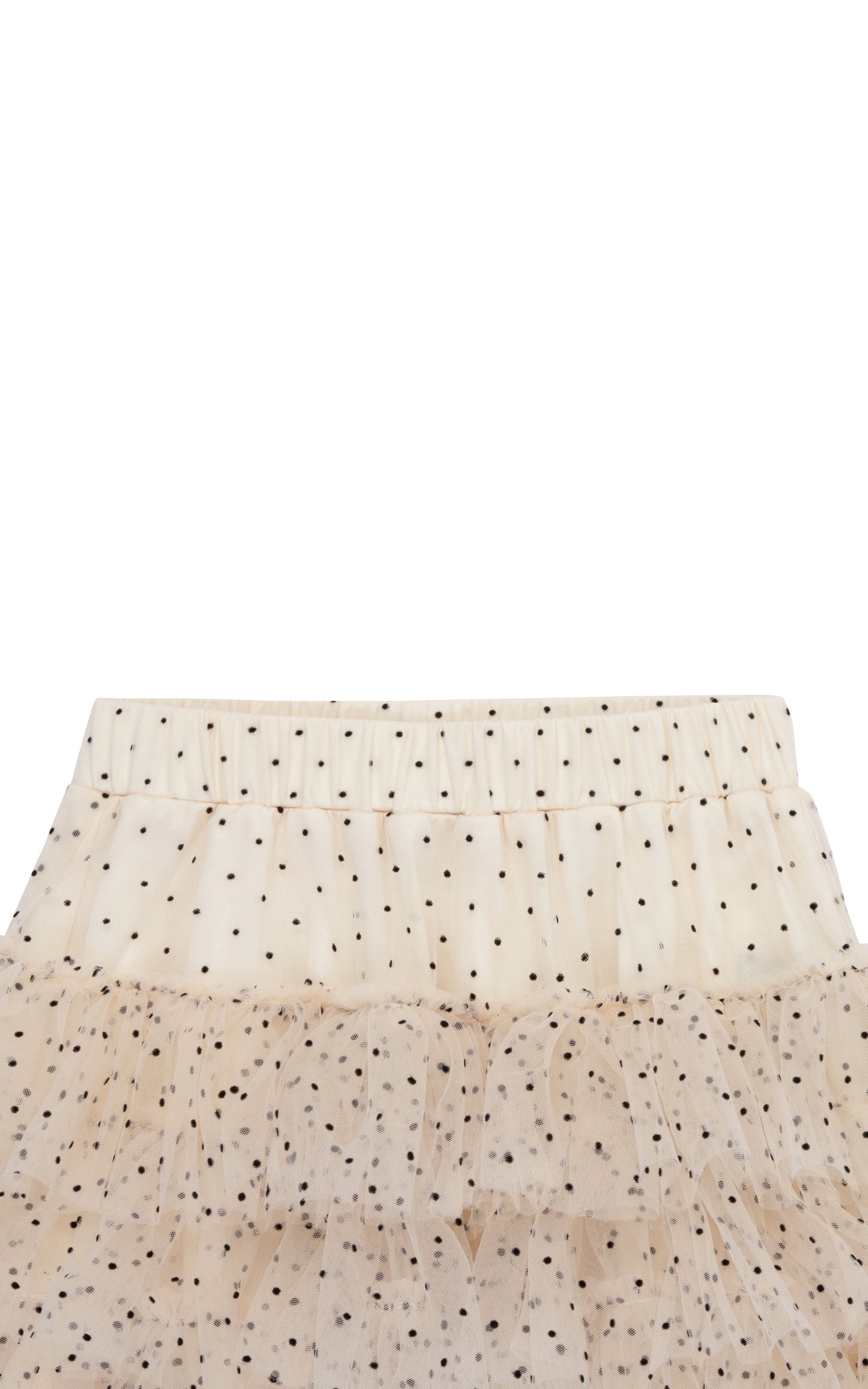 Dotted Mesh Skirt Set | 2-6